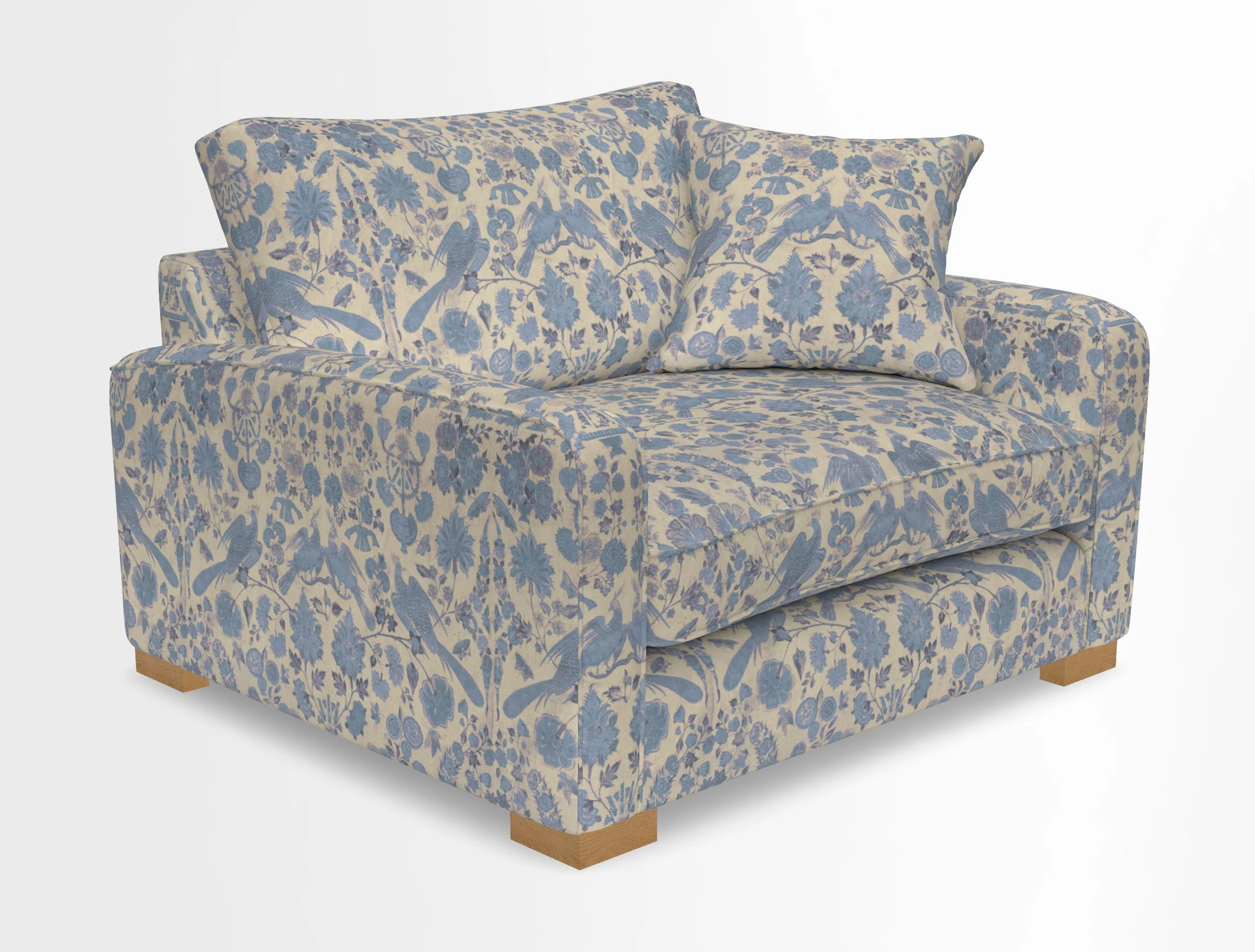 Brook Green snuggler in Two Tone Plain Biscuit