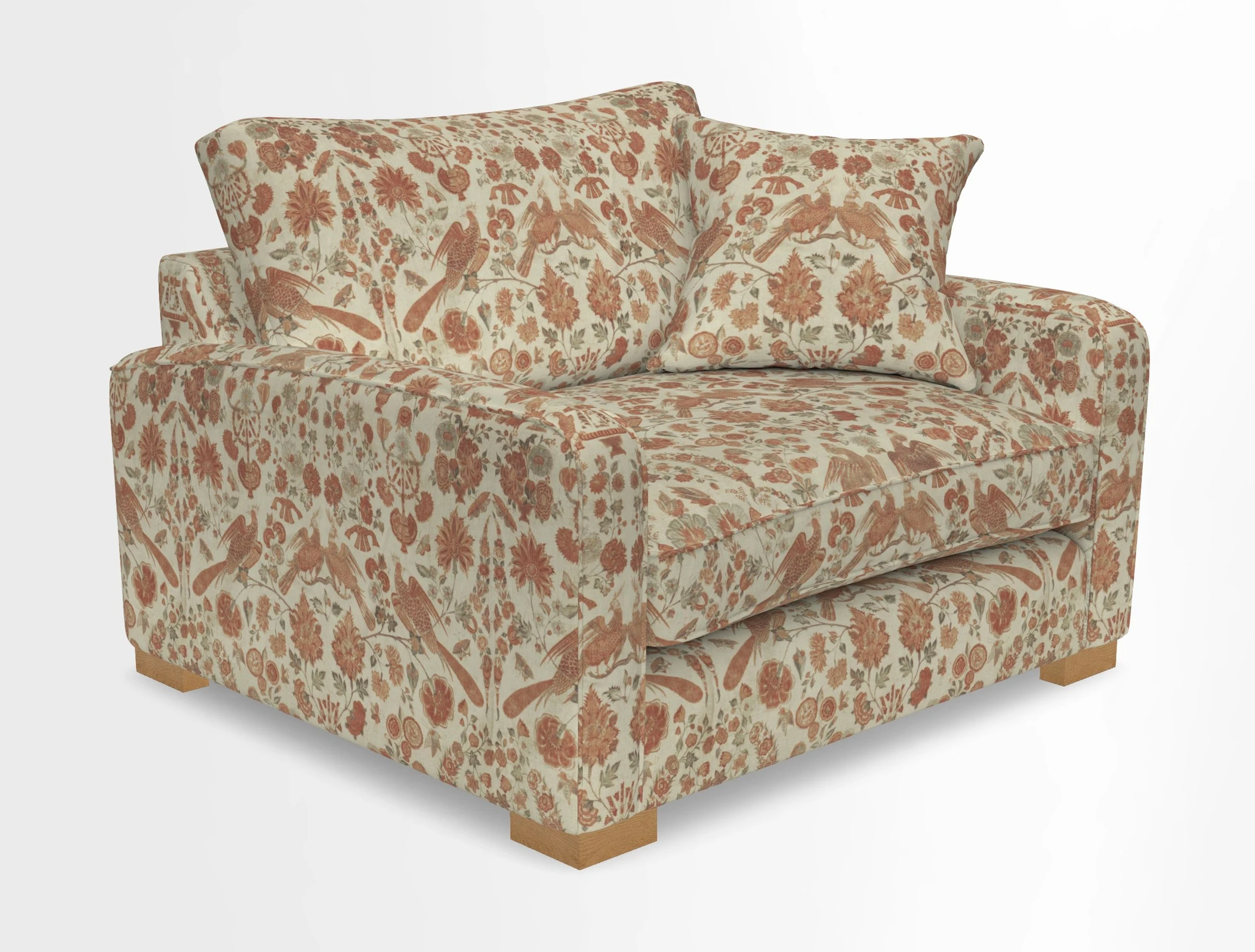 Brook Green snuggler in Two Tone Plain Biscuit