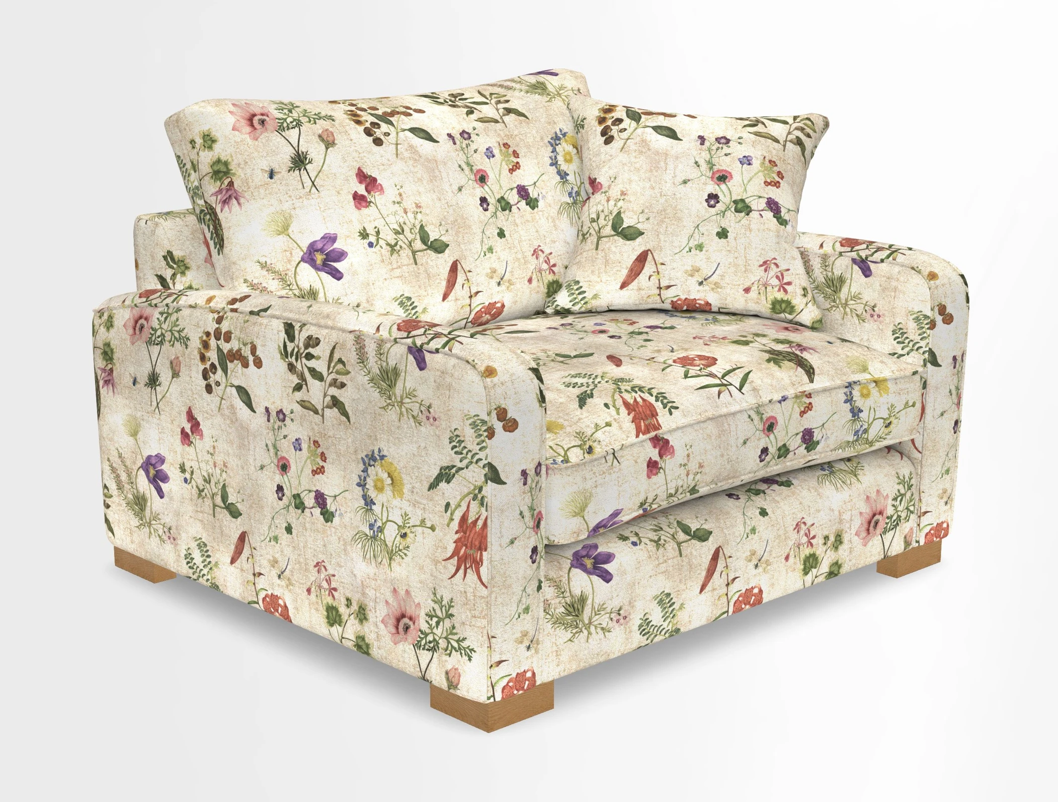 Brook Green snuggler in Two Tone Plain Biscuit