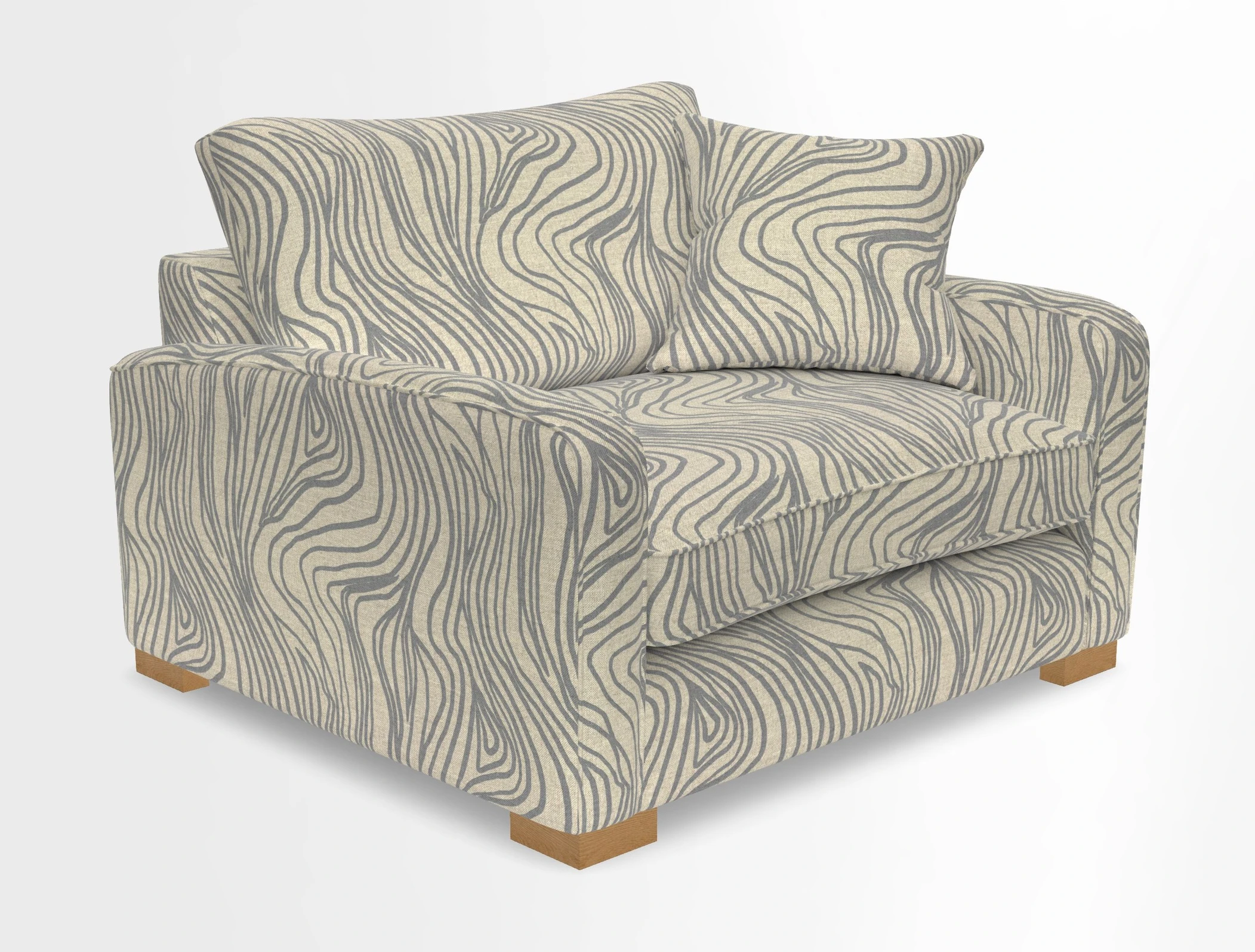 Brook Green snuggler in Two Tone Plain Biscuit