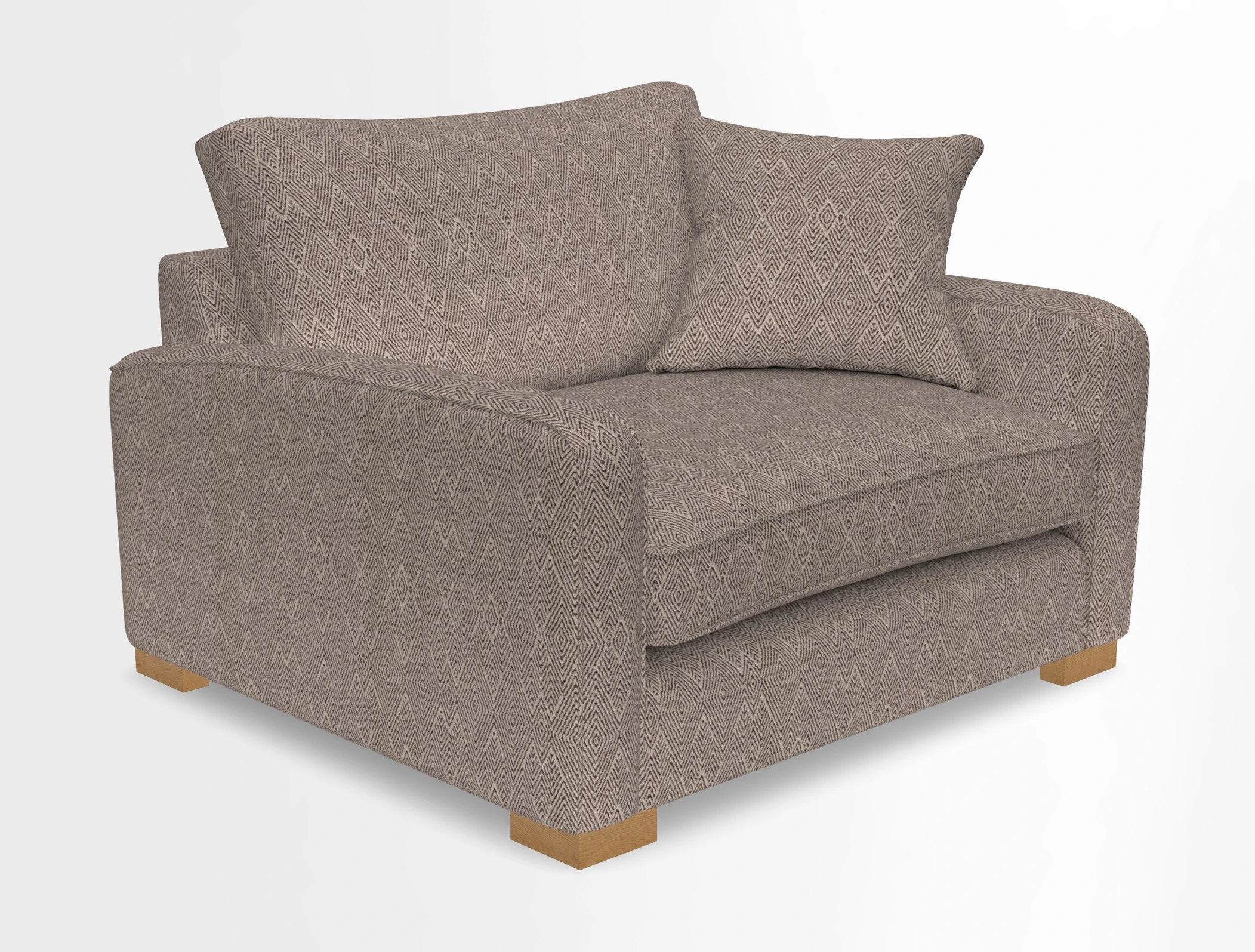 Brook Green snuggler in Two Tone Plain Biscuit