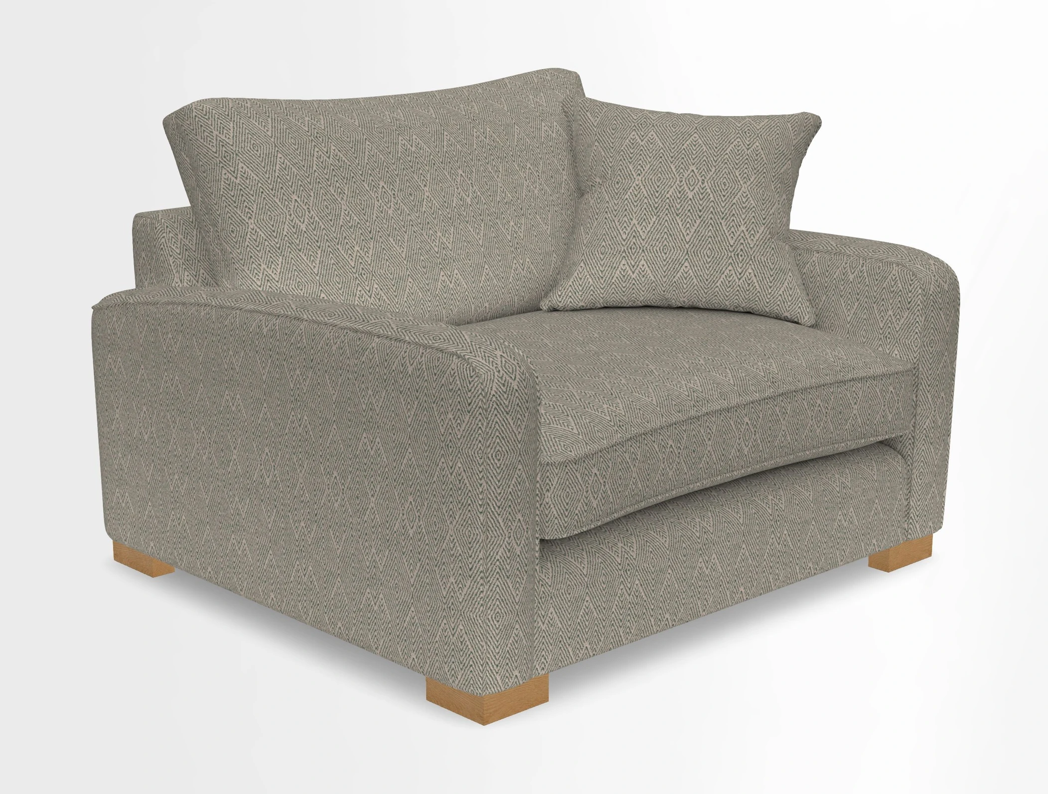 Brook Green snuggler in Two Tone Plain Biscuit