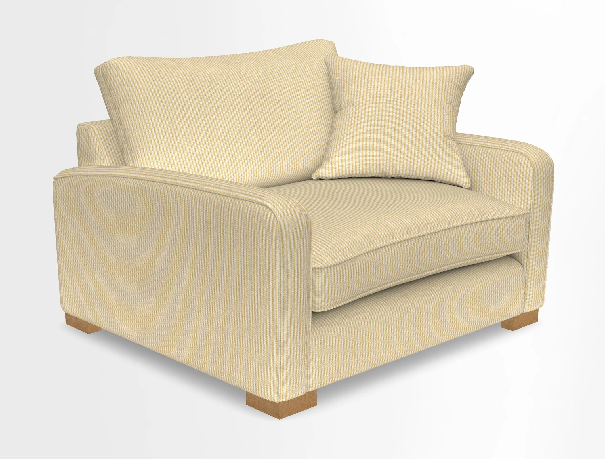 Brook Green snuggler in Two Tone Plain Biscuit