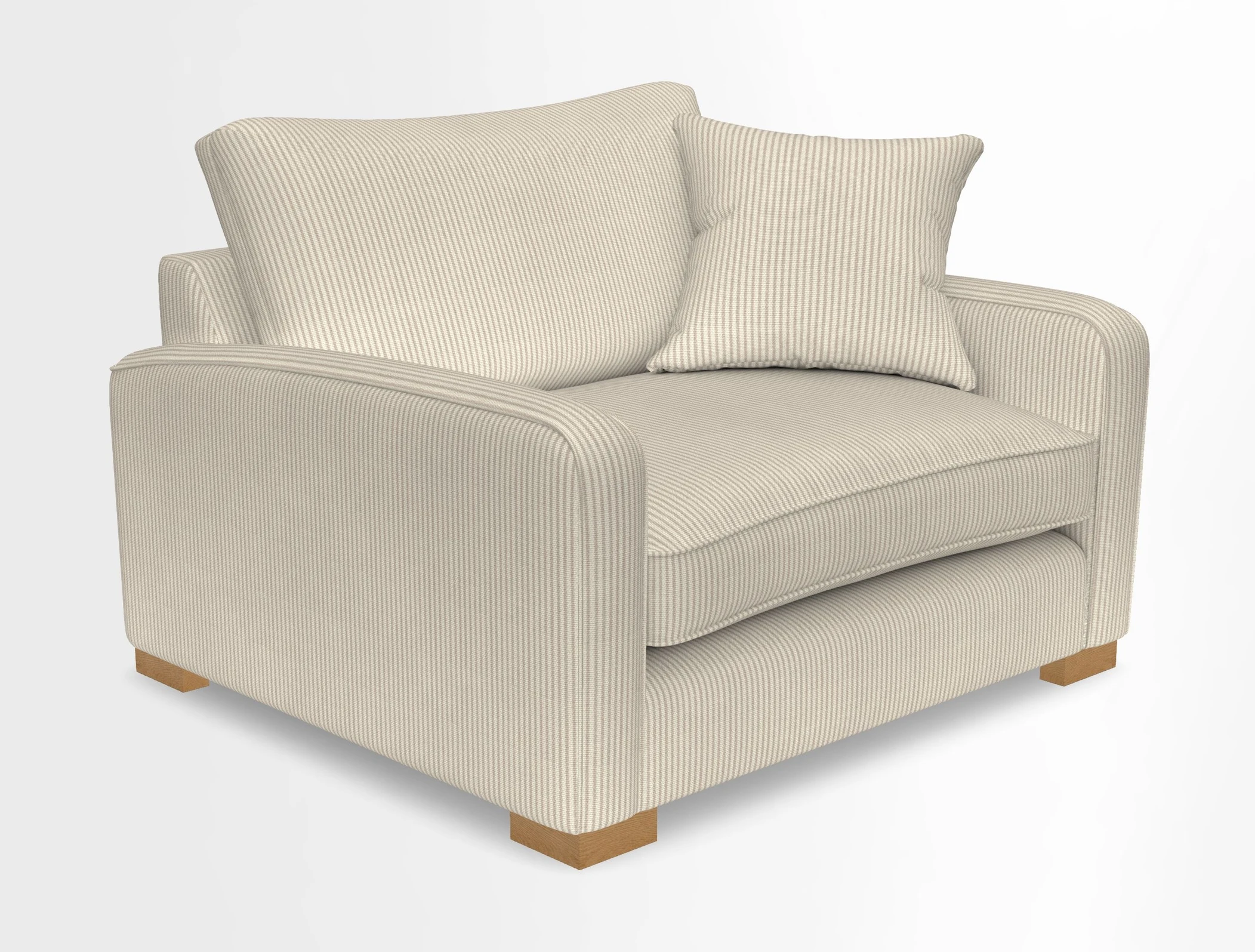 Brook Green snuggler in Two Tone Plain Biscuit