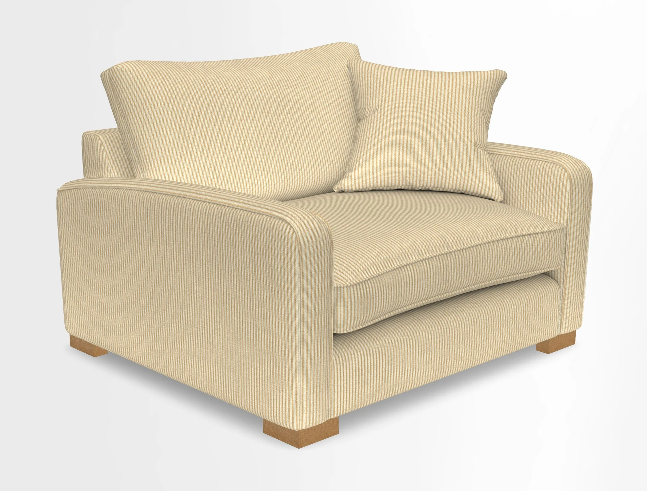 Brook Green snuggler in Two Tone Plain Biscuit