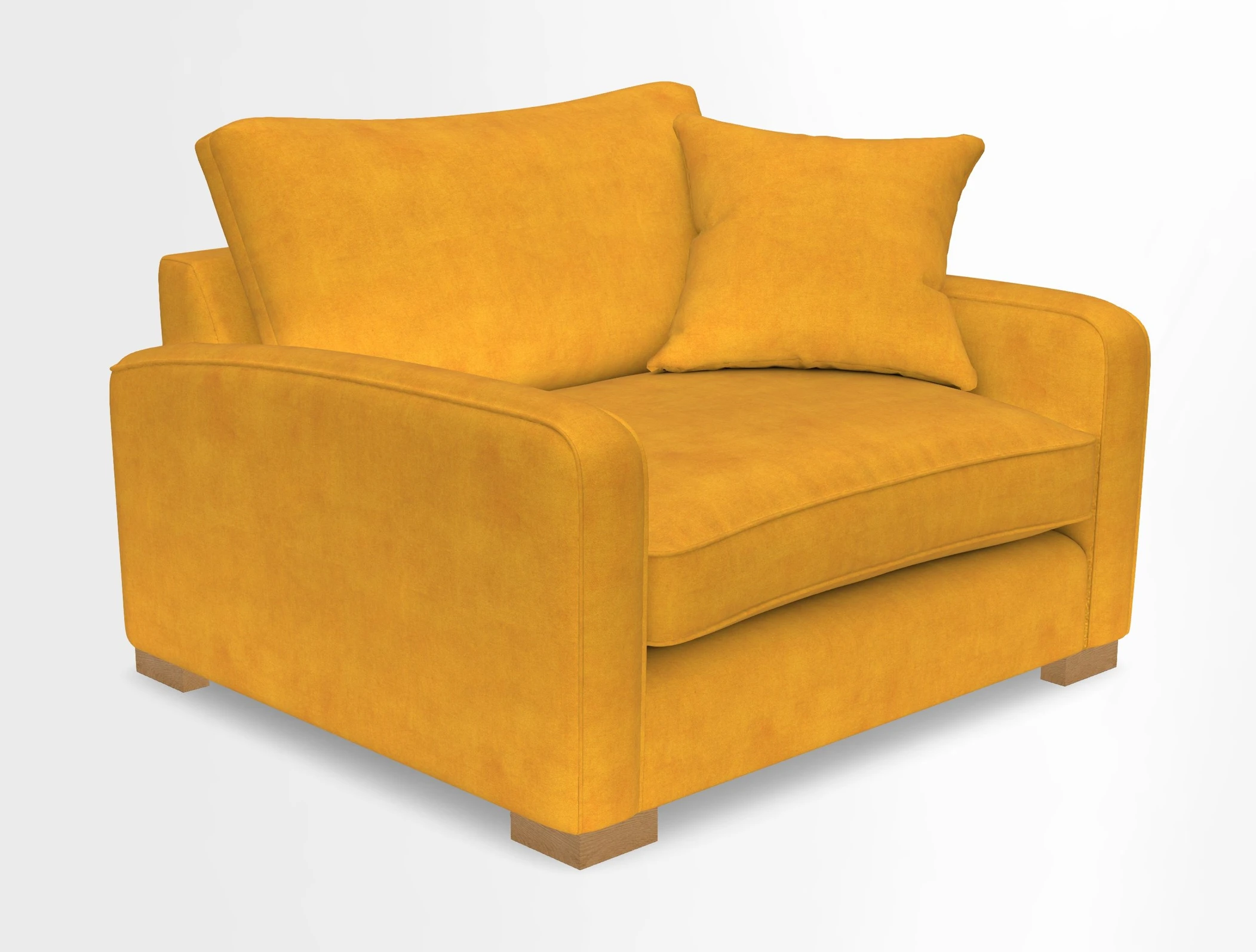 Brook Green snuggler in Two Tone Plain Biscuit