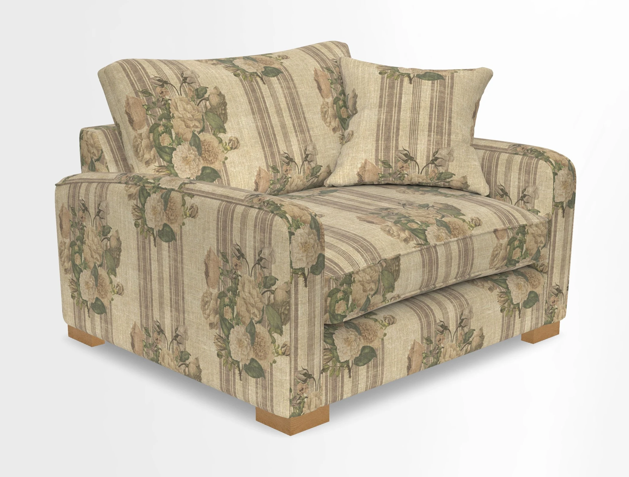 Brook Green snuggler in Two Tone Plain Biscuit