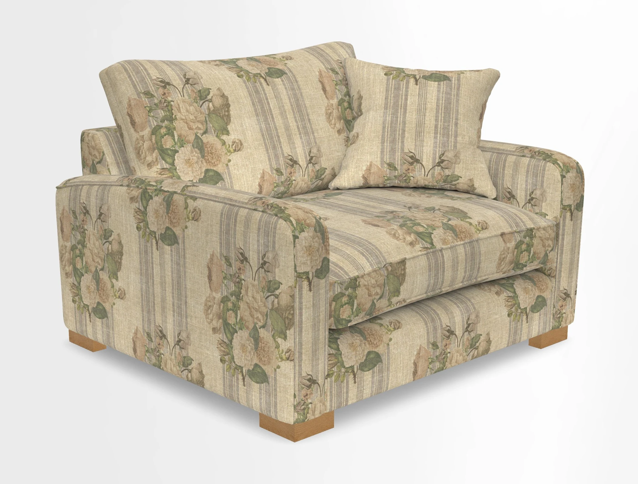Brook Green snuggler in Two Tone Plain Biscuit