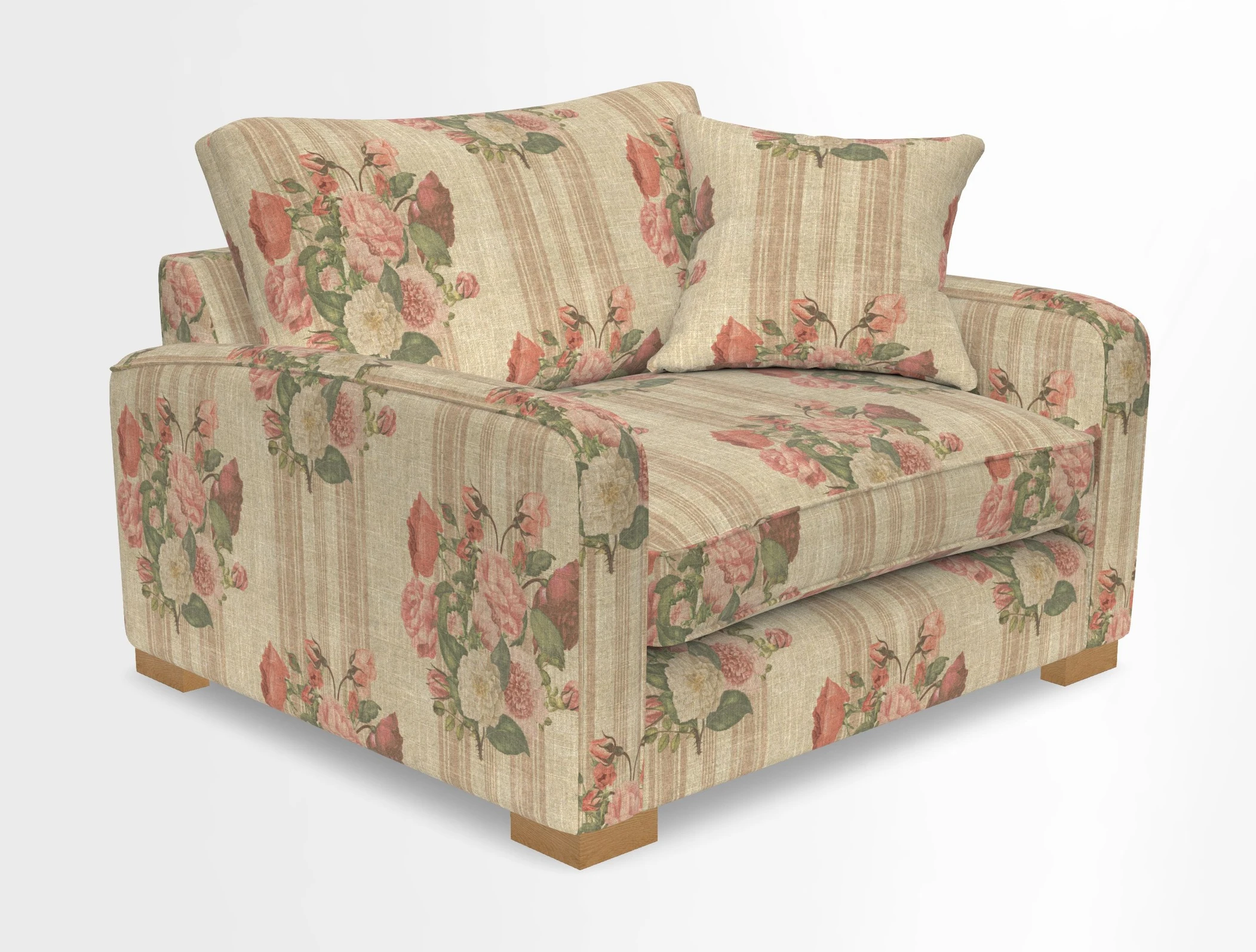 Brook Green snuggler in Two Tone Plain Biscuit