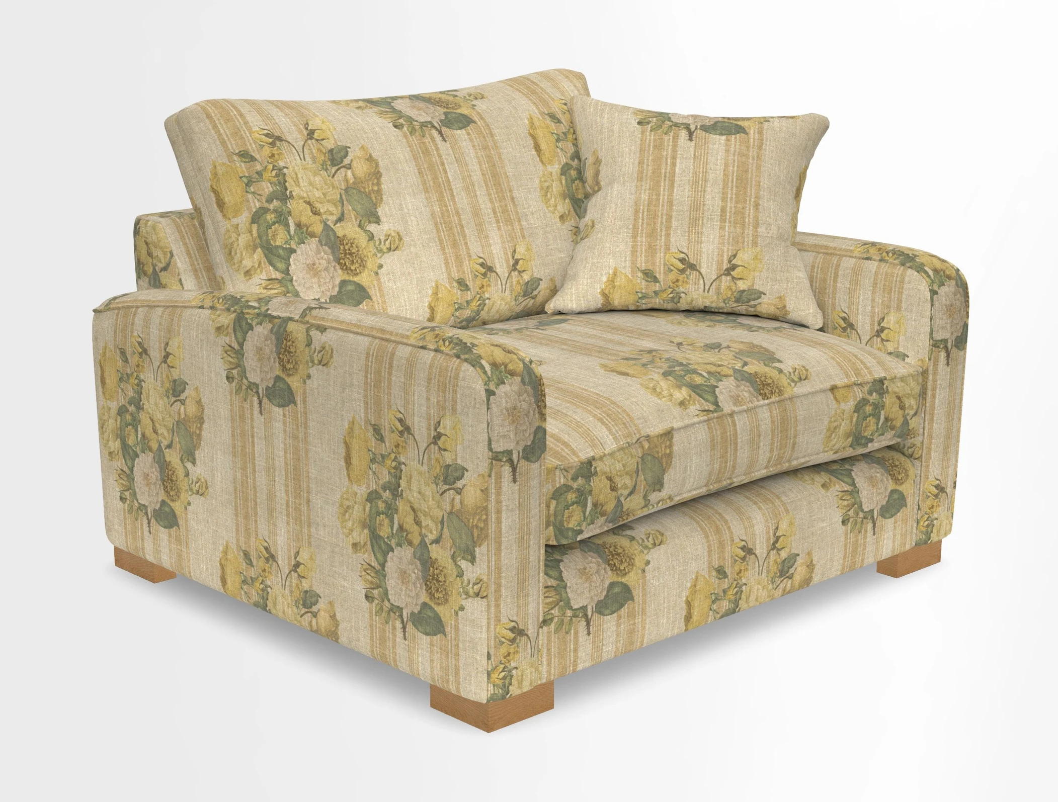 Brook Green snuggler in Two Tone Plain Biscuit