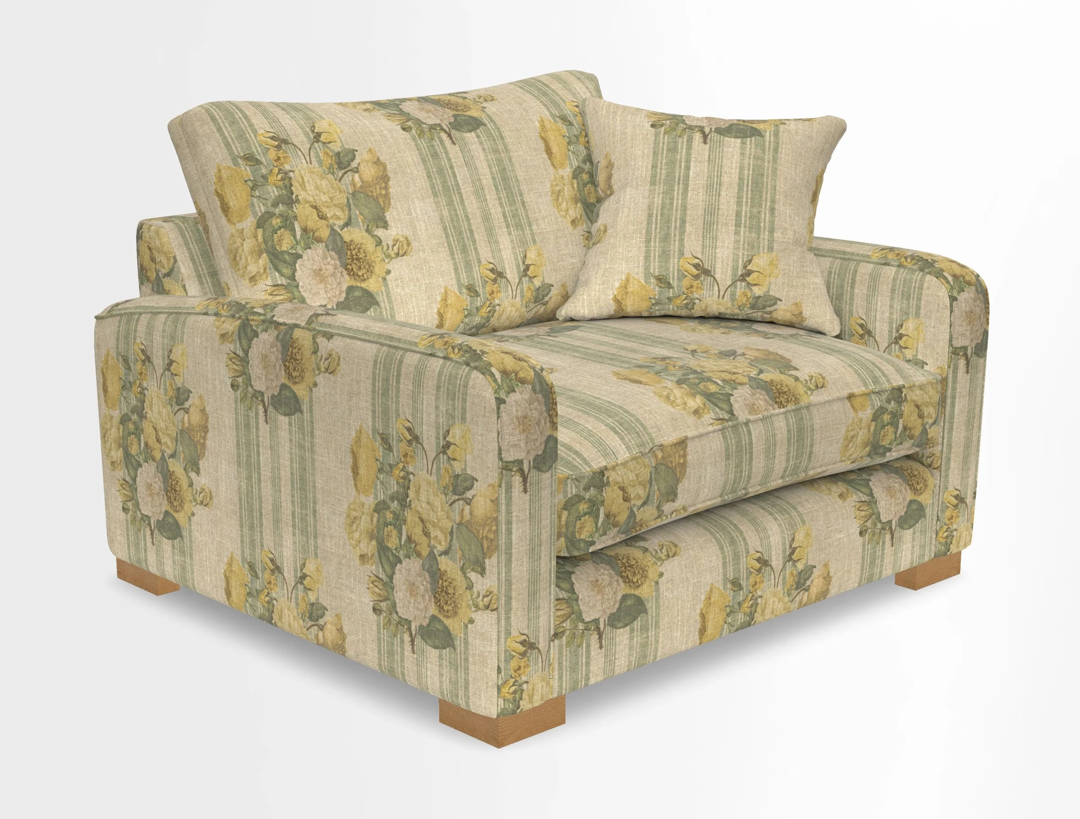 Brook Green snuggler in Two Tone Plain Biscuit