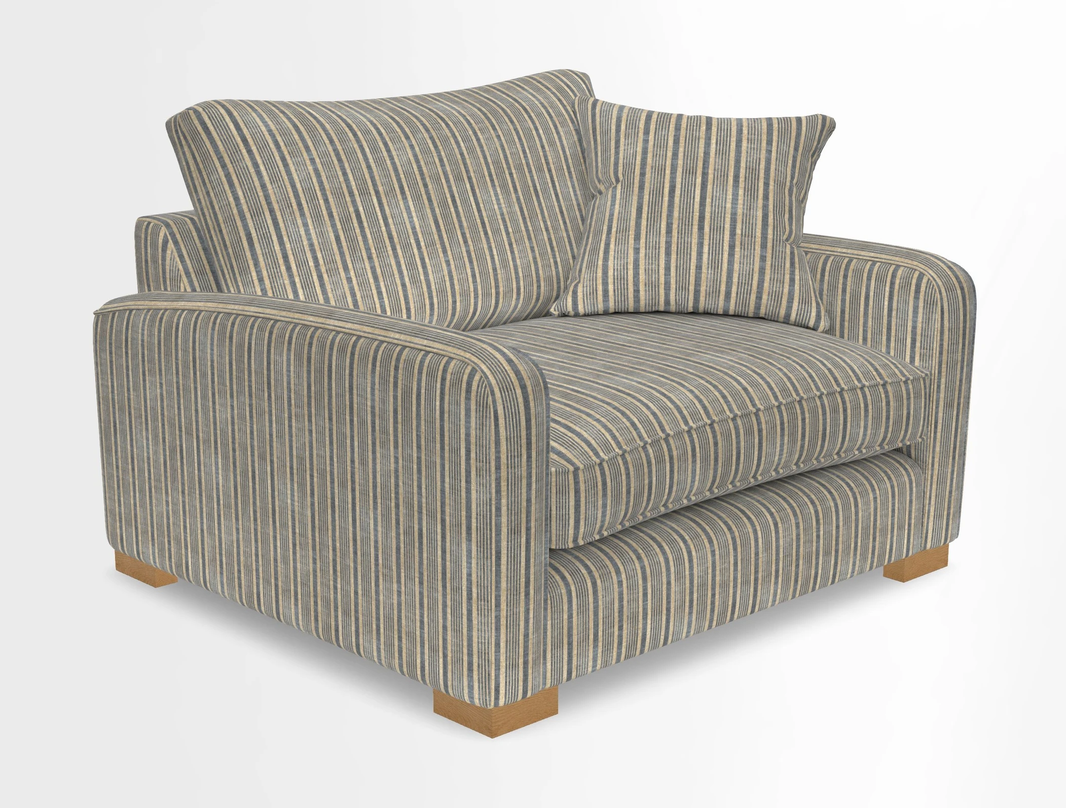 Brook Green snuggler in Two Tone Plain Biscuit