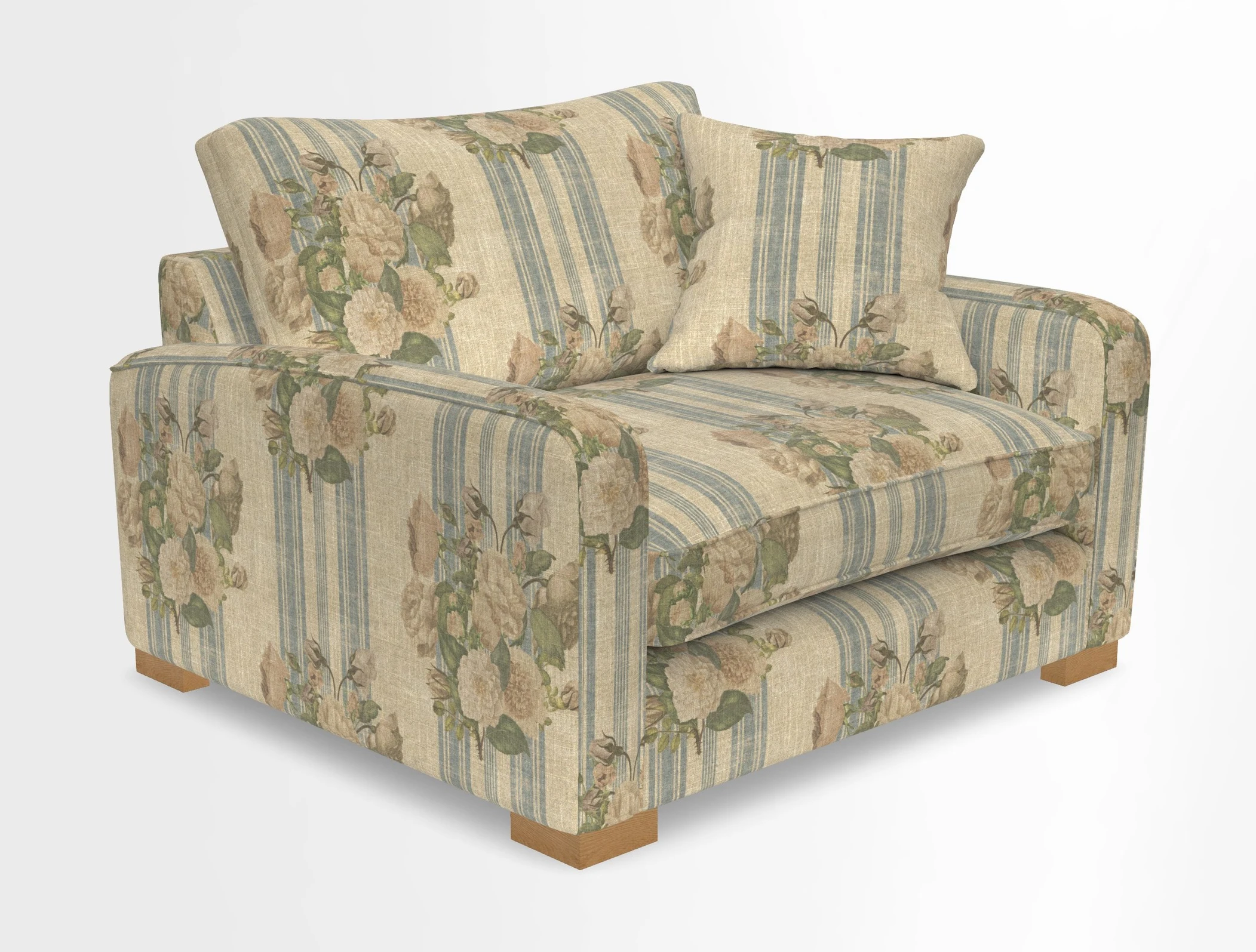 Brook Green snuggler in Two Tone Plain Biscuit