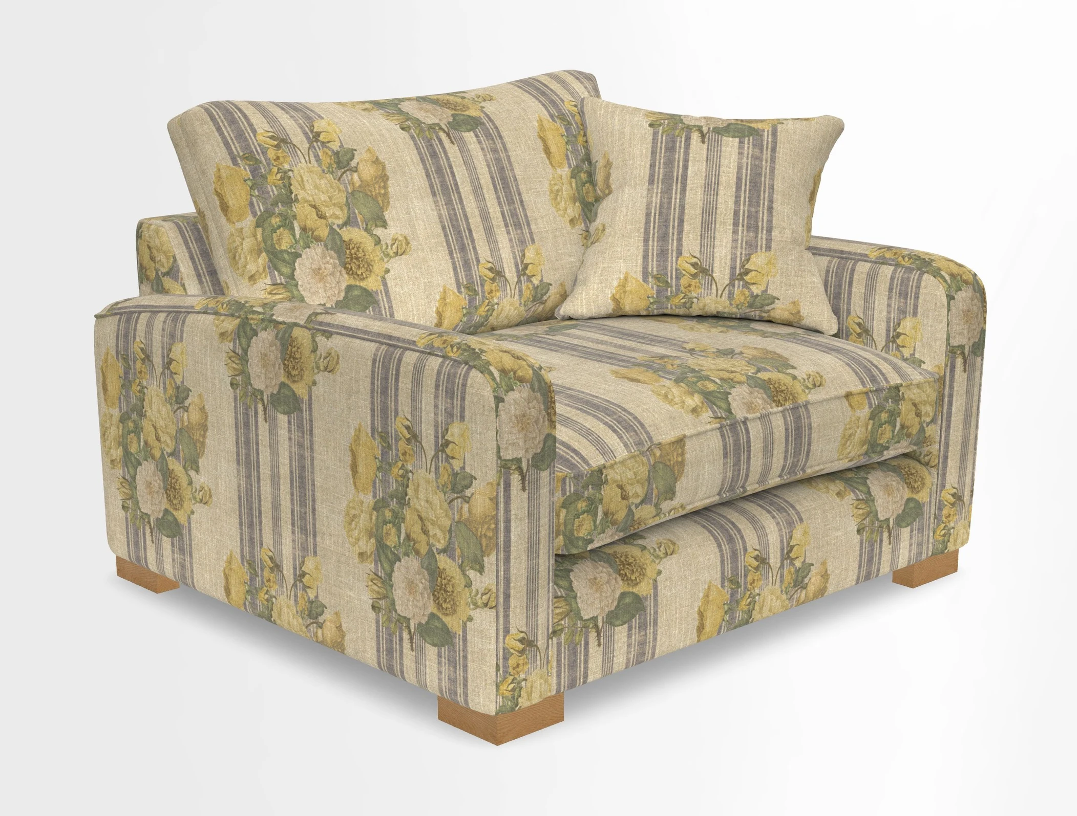 Brook Green snuggler in Two Tone Plain Biscuit