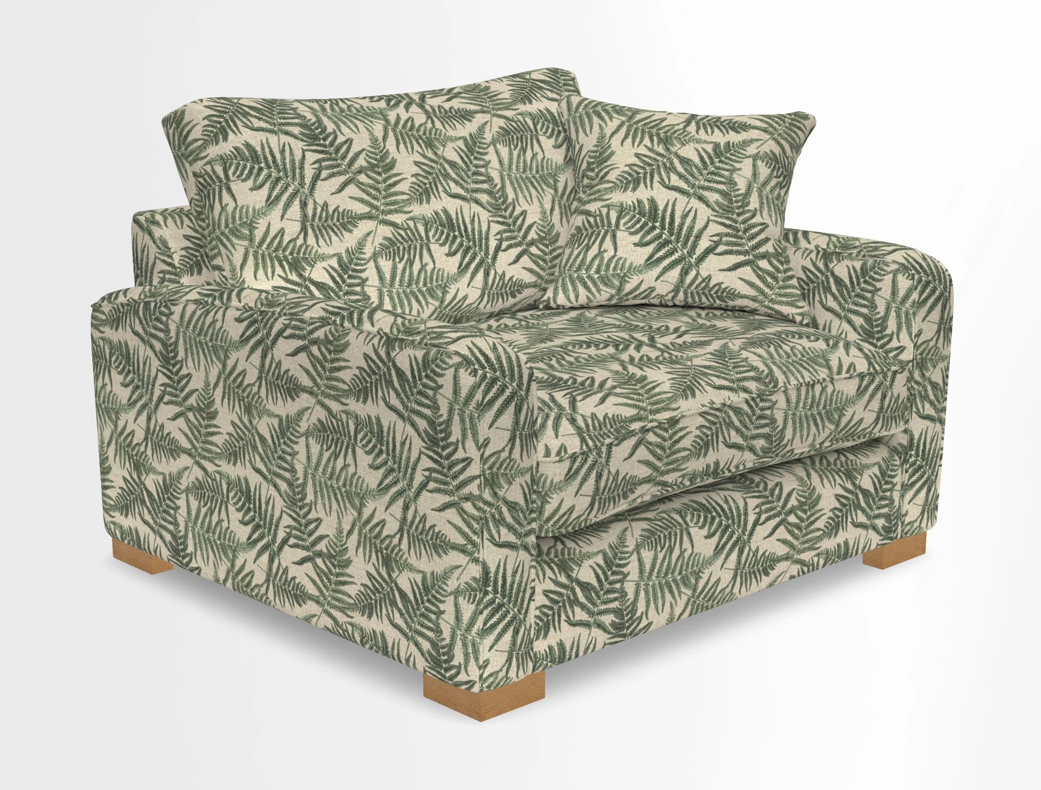 Brook Green snuggler in Two Tone Plain Biscuit