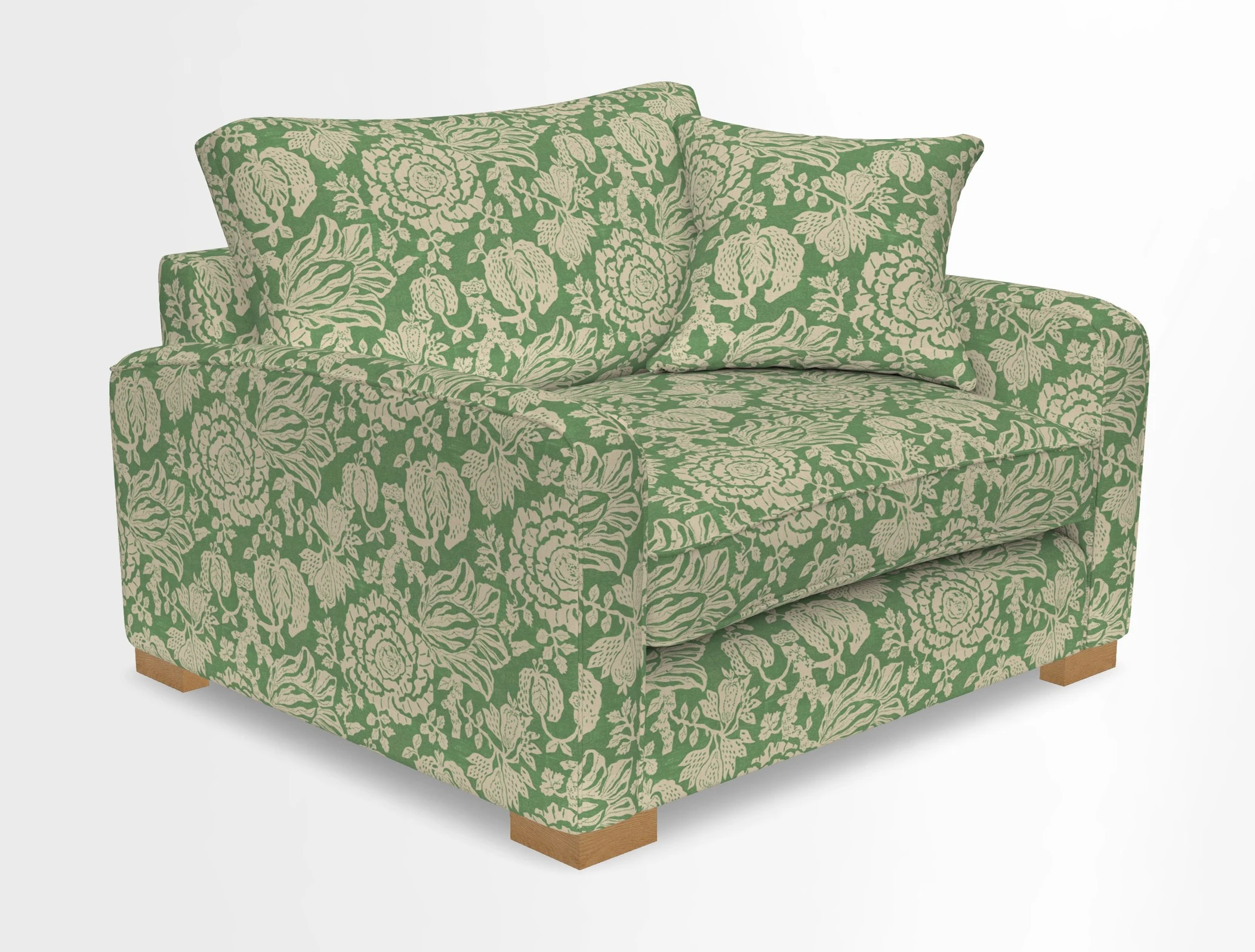 Brook Green snuggler in Two Tone Plain Biscuit