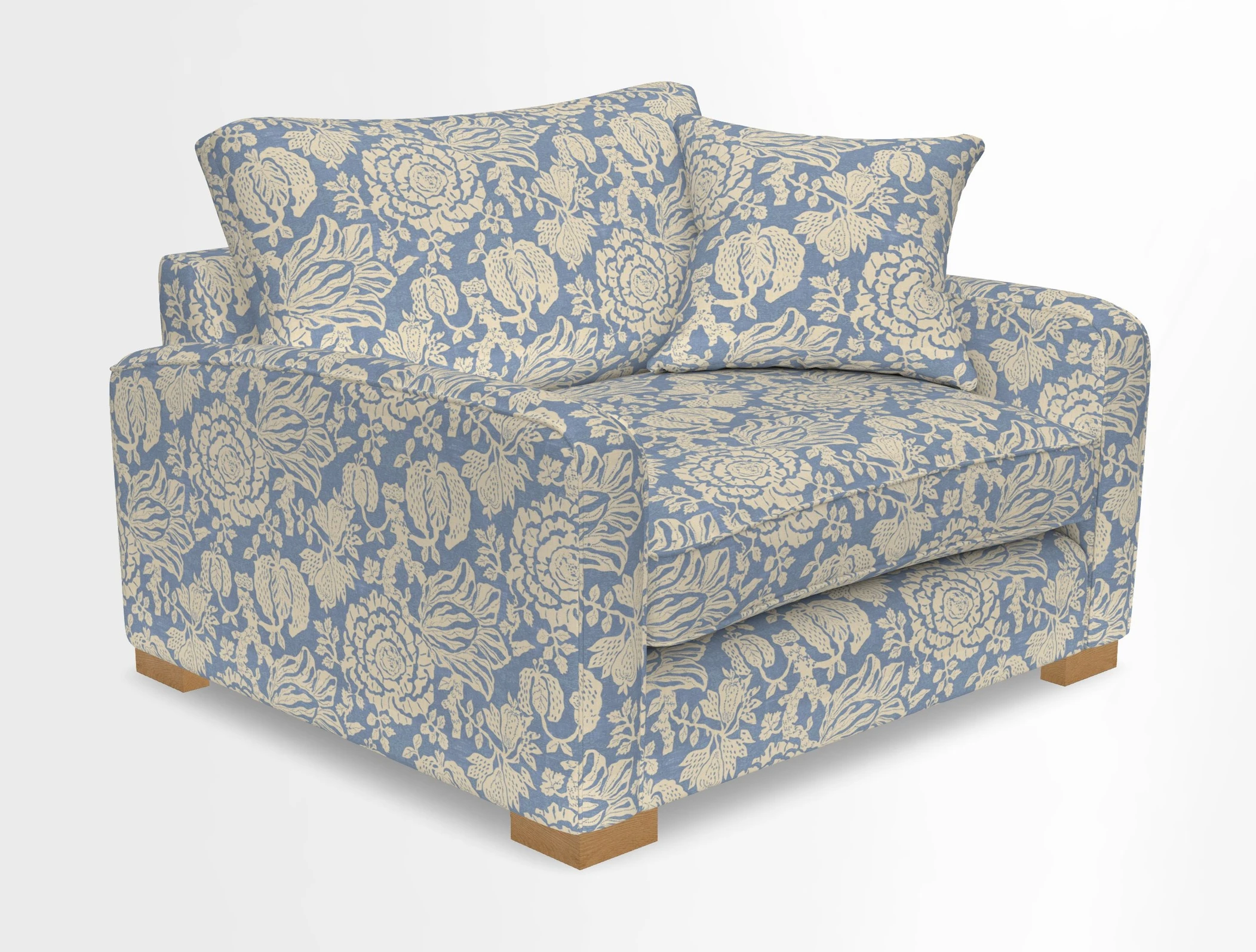 Brook Green snuggler in Two Tone Plain Biscuit