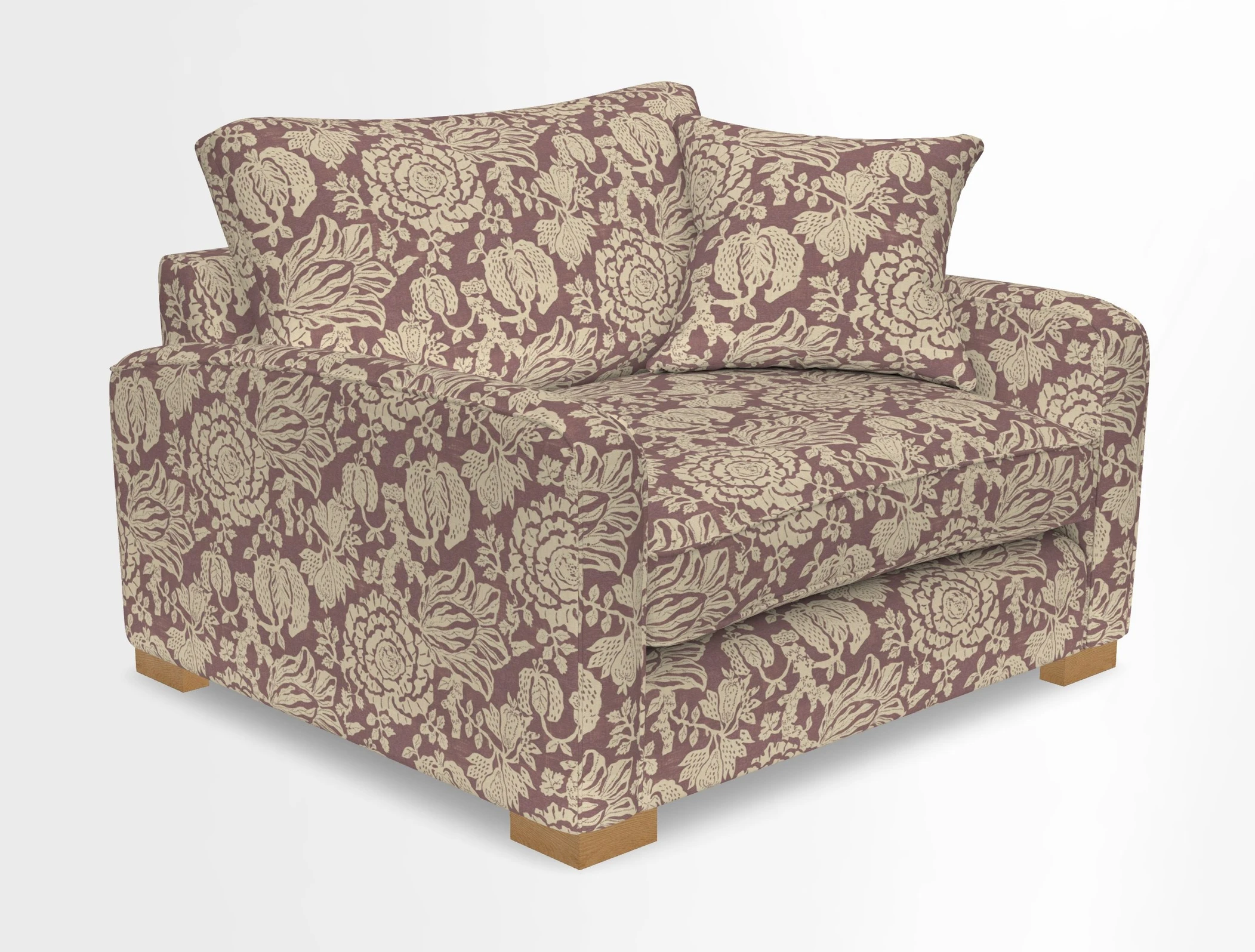 Brook Green snuggler in Two Tone Plain Biscuit