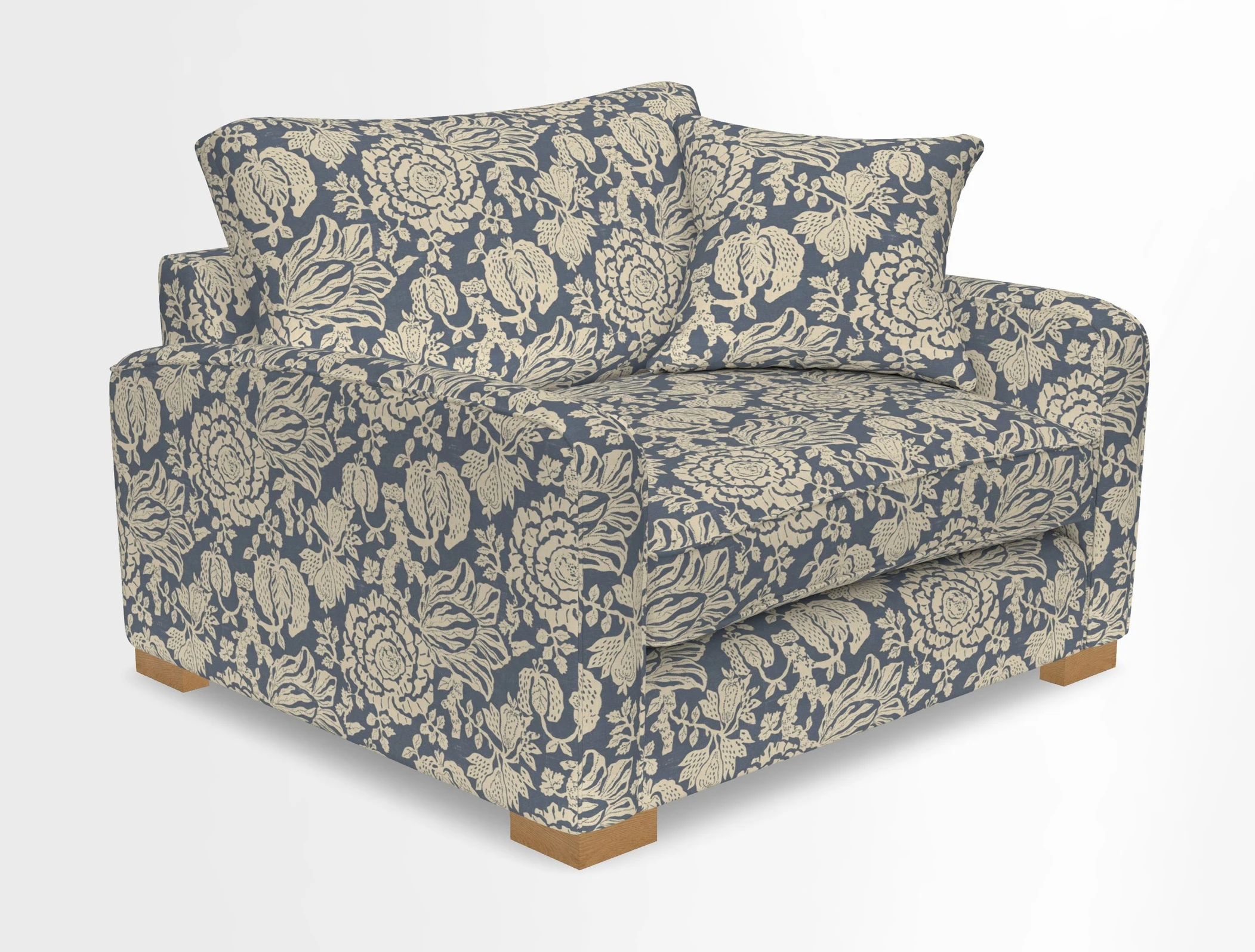 Brook Green snuggler in Two Tone Plain Biscuit
