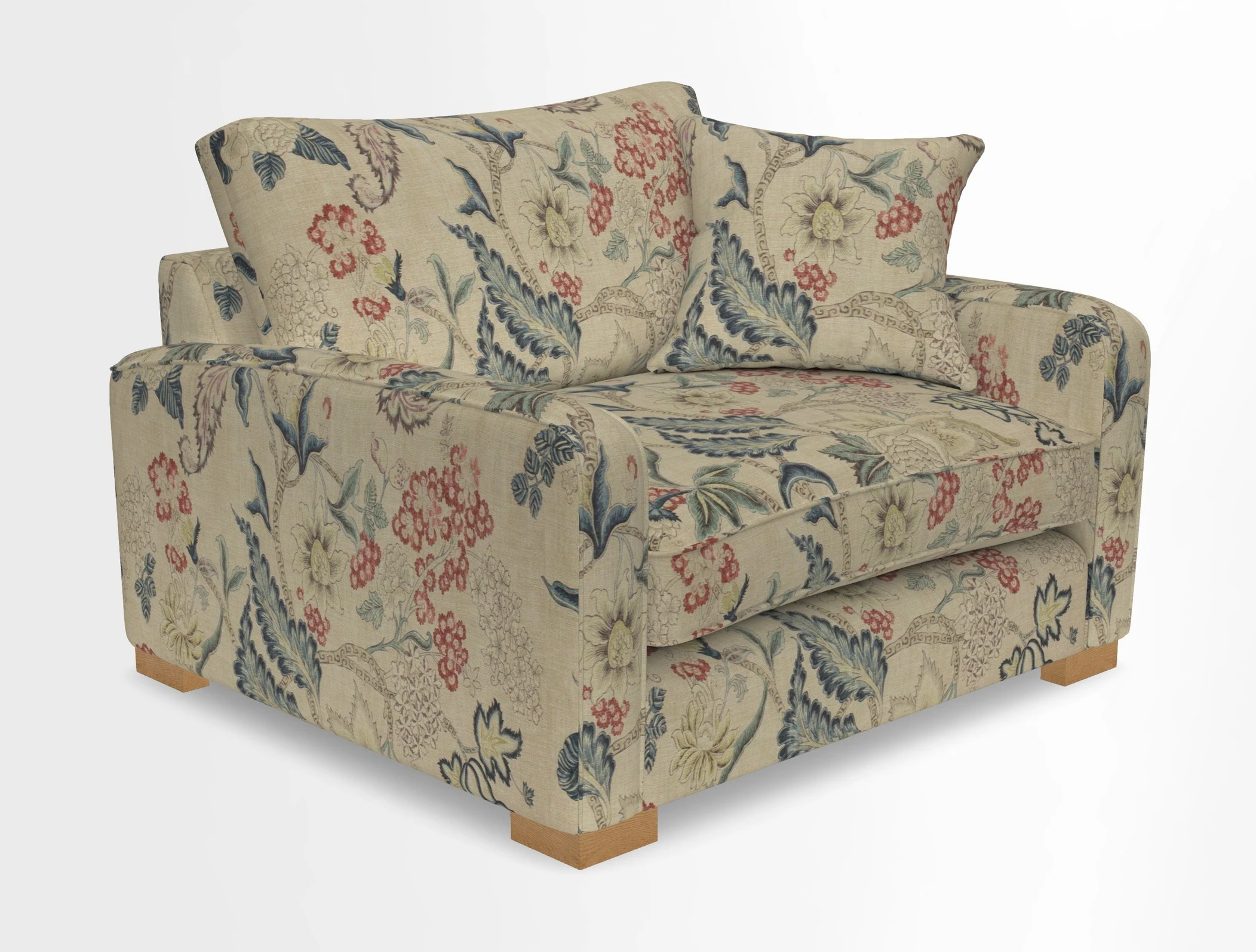 Brook Green snuggler in Two Tone Plain Biscuit