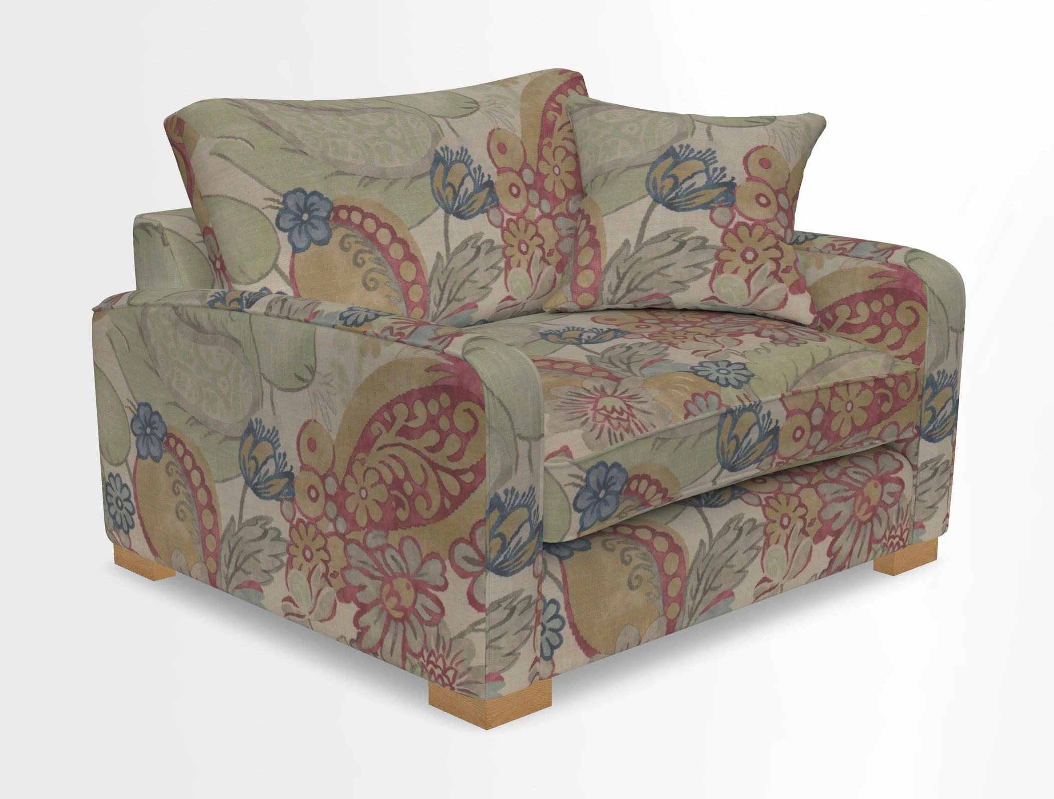 Brook Green snuggler in Two Tone Plain Biscuit