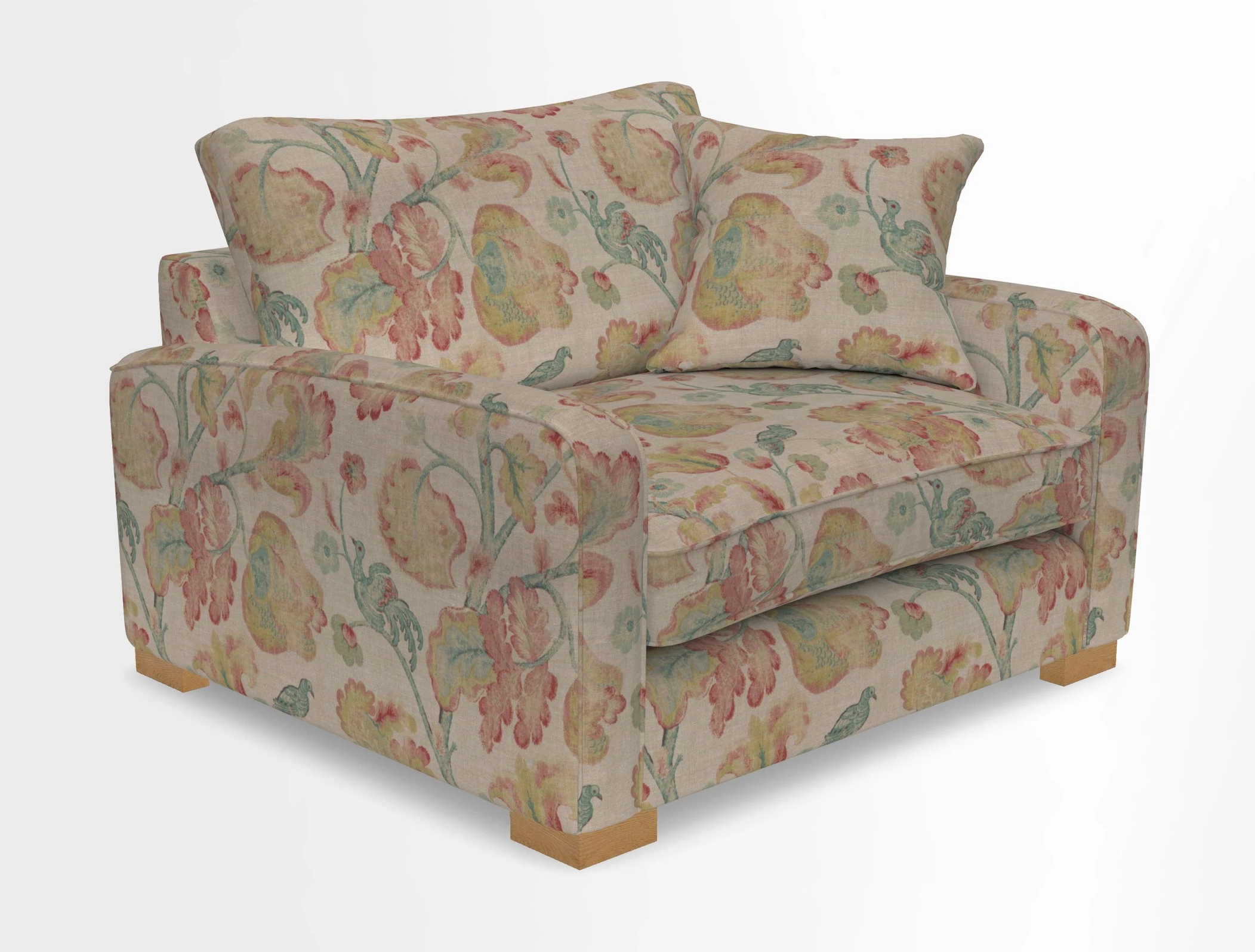 Brook Green snuggler in Two Tone Plain Biscuit