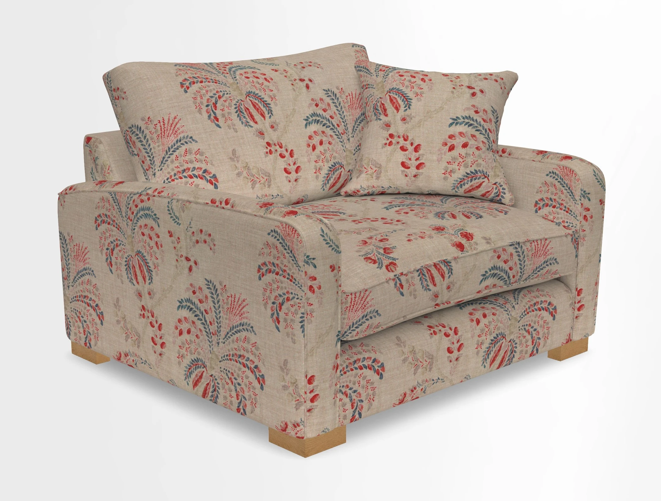 Brook Green snuggler in Two Tone Plain Biscuit