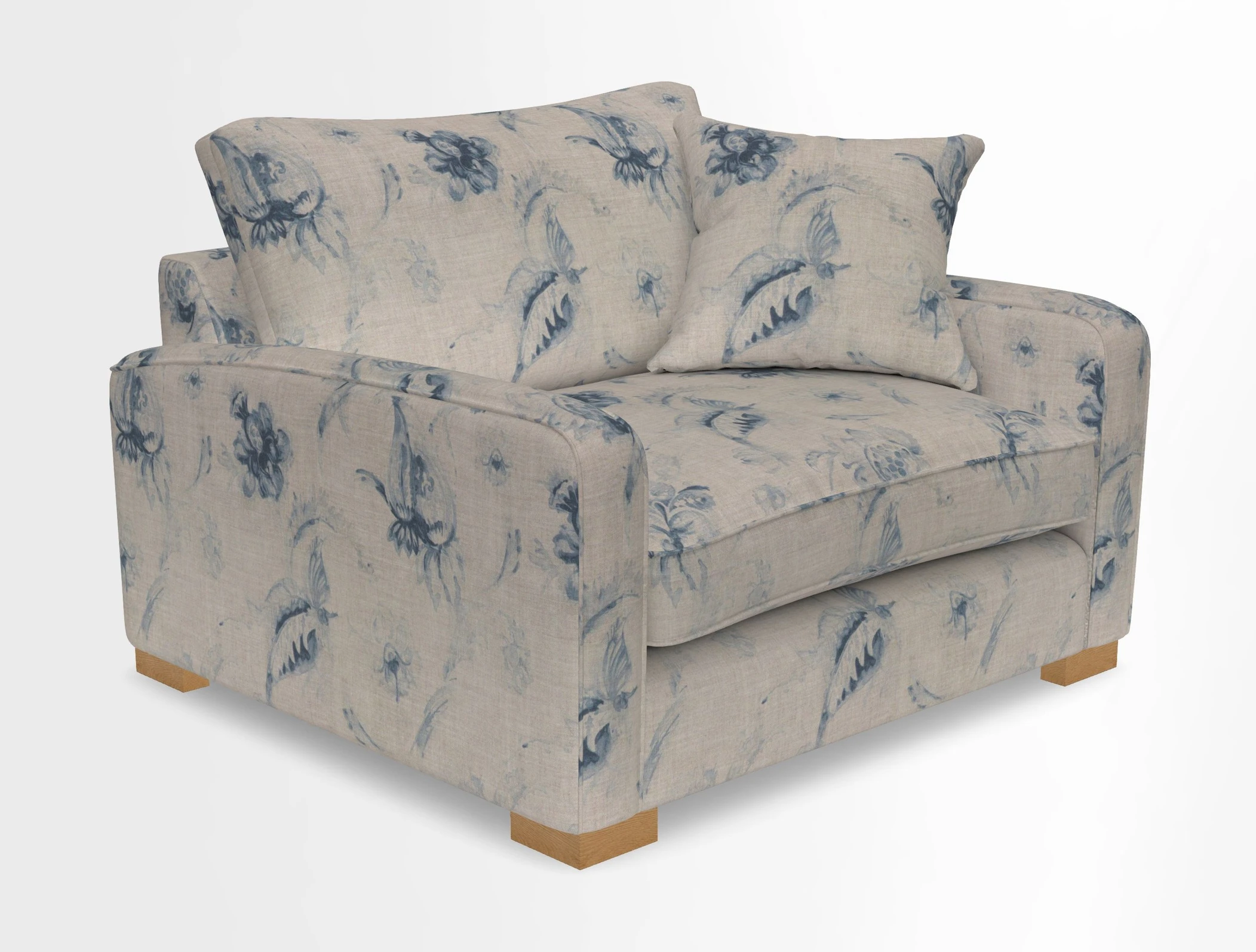 Brook Green snuggler in Two Tone Plain Biscuit