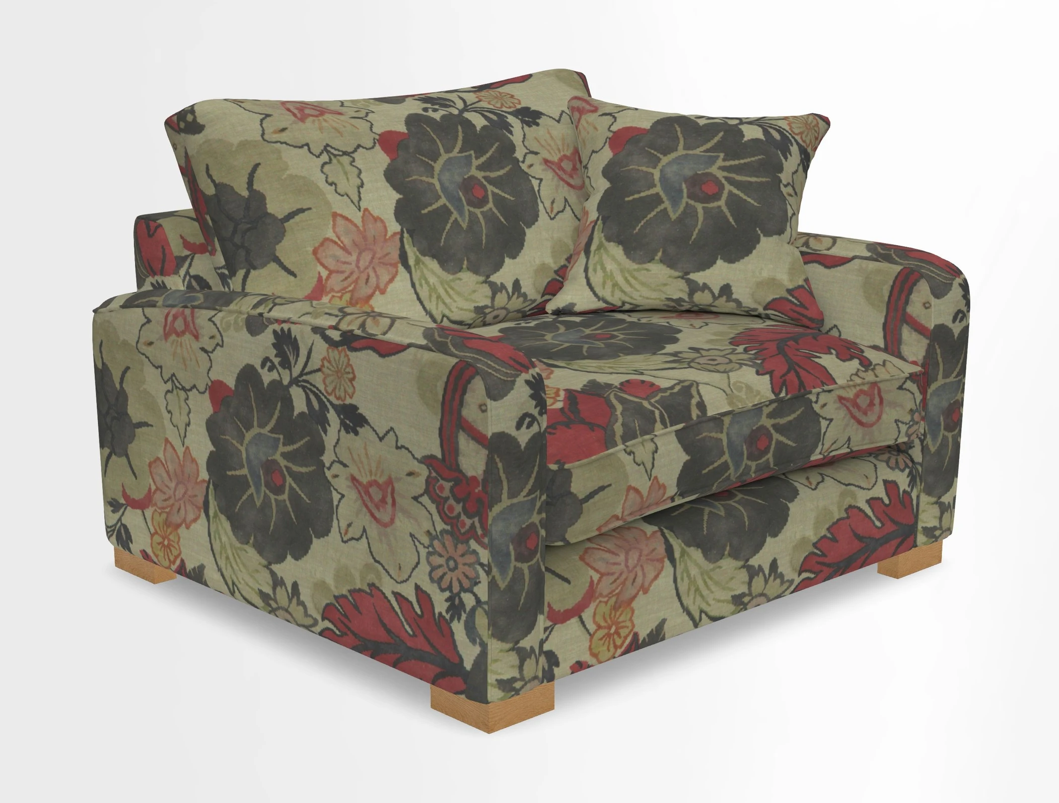 Brook Green snuggler in Two Tone Plain Biscuit