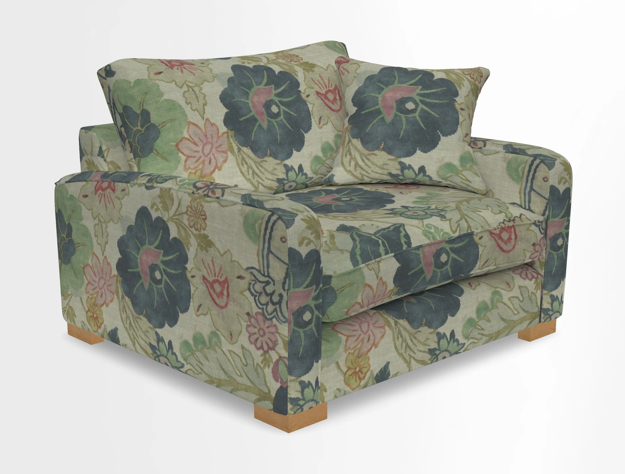 Brook Green snuggler in Two Tone Plain Biscuit