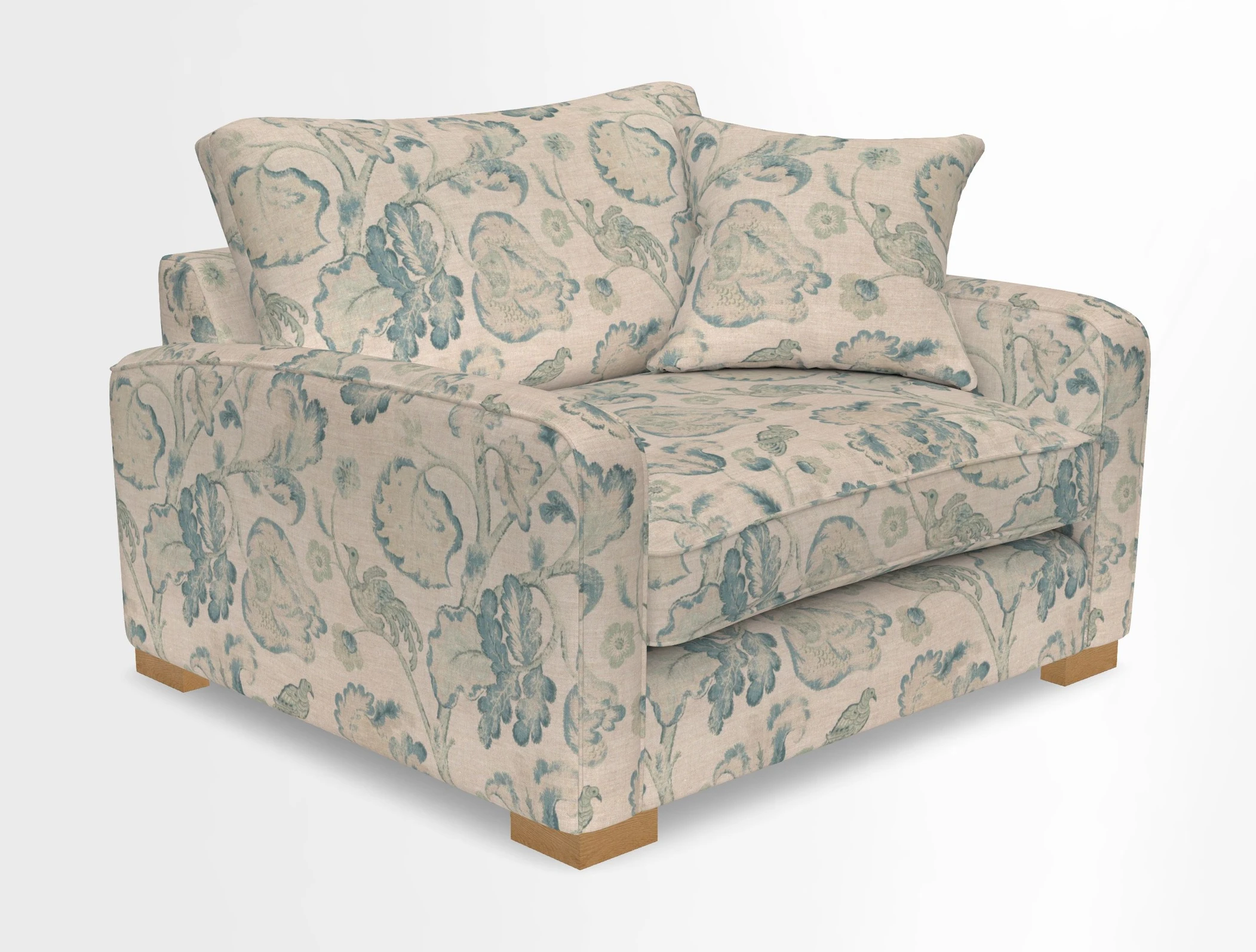 Brook Green snuggler in Two Tone Plain Biscuit