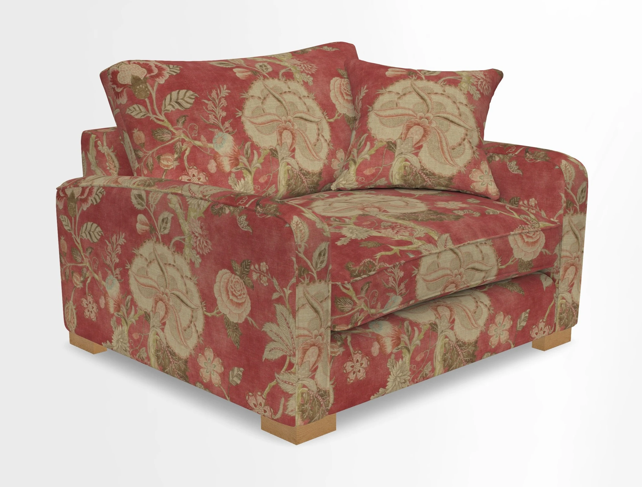 Brook Green snuggler in Two Tone Plain Biscuit