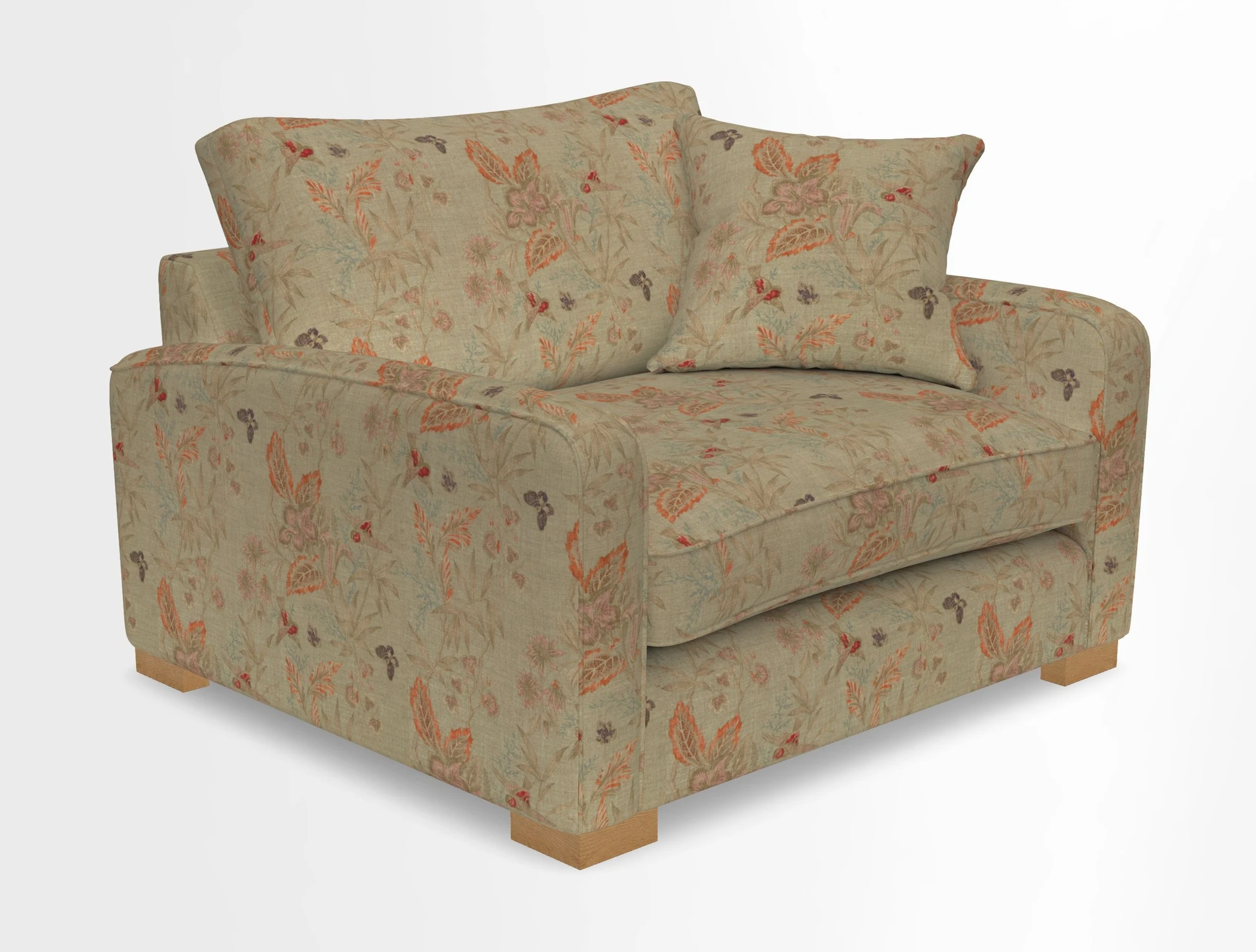 Brook Green snuggler in Two Tone Plain Biscuit