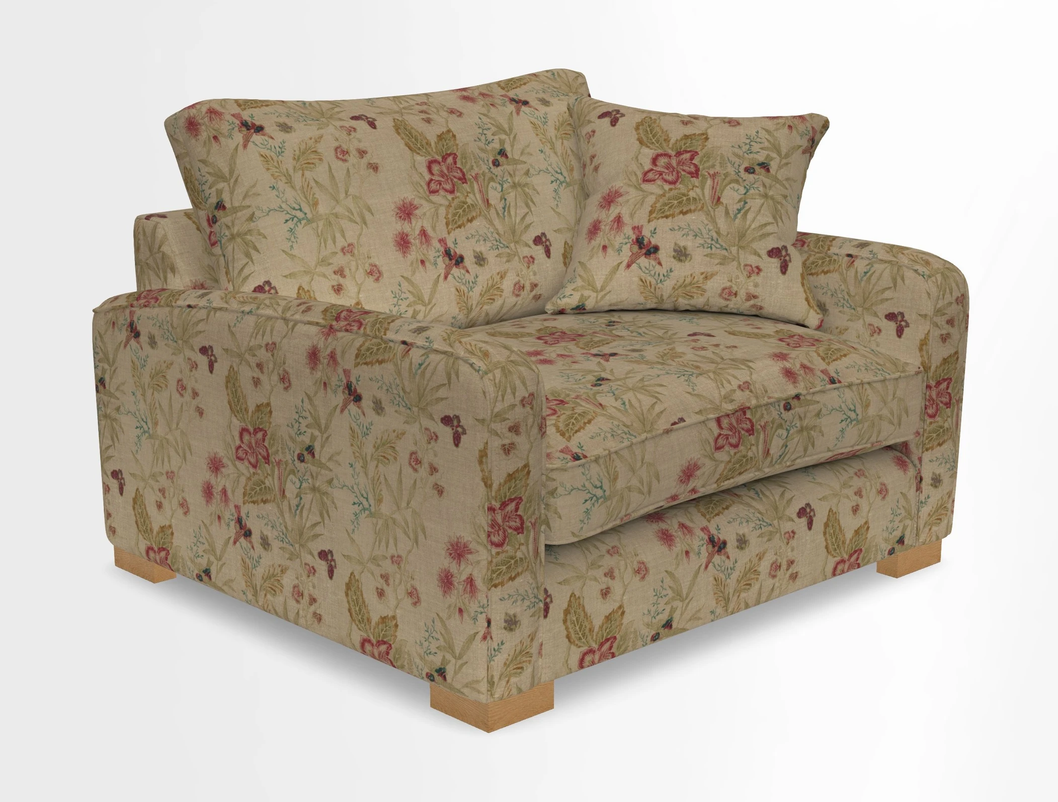 Brook Green snuggler in Two Tone Plain Biscuit
