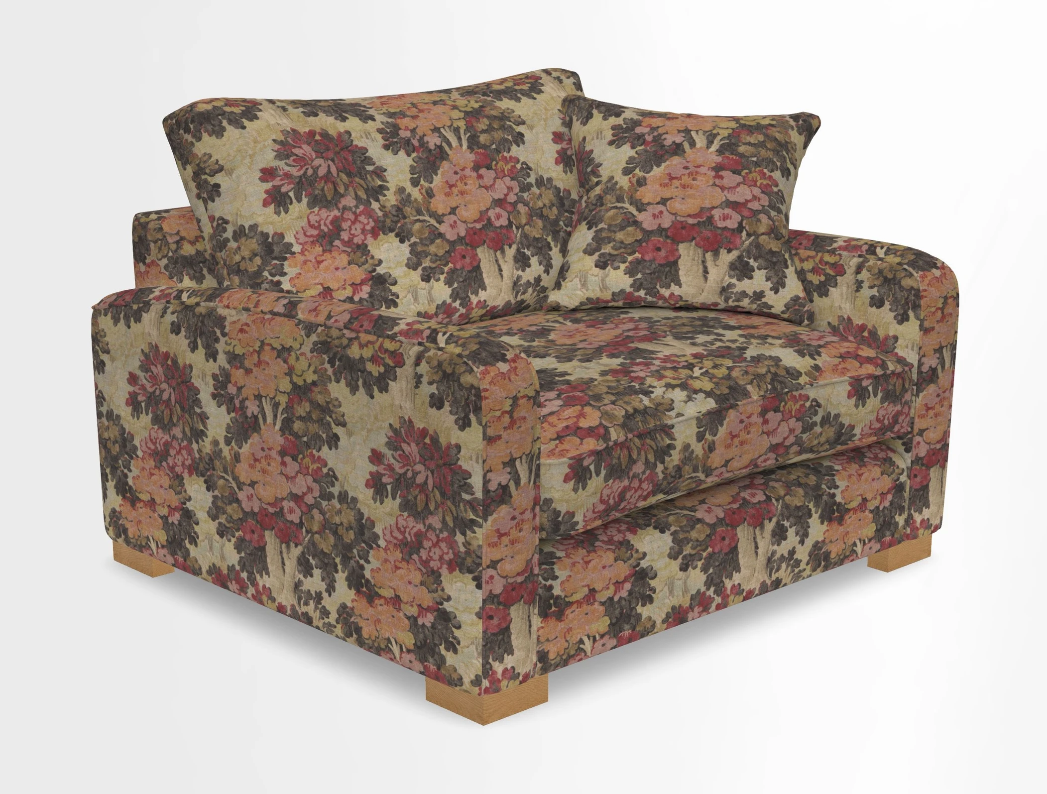 Brook Green snuggler in Two Tone Plain Biscuit