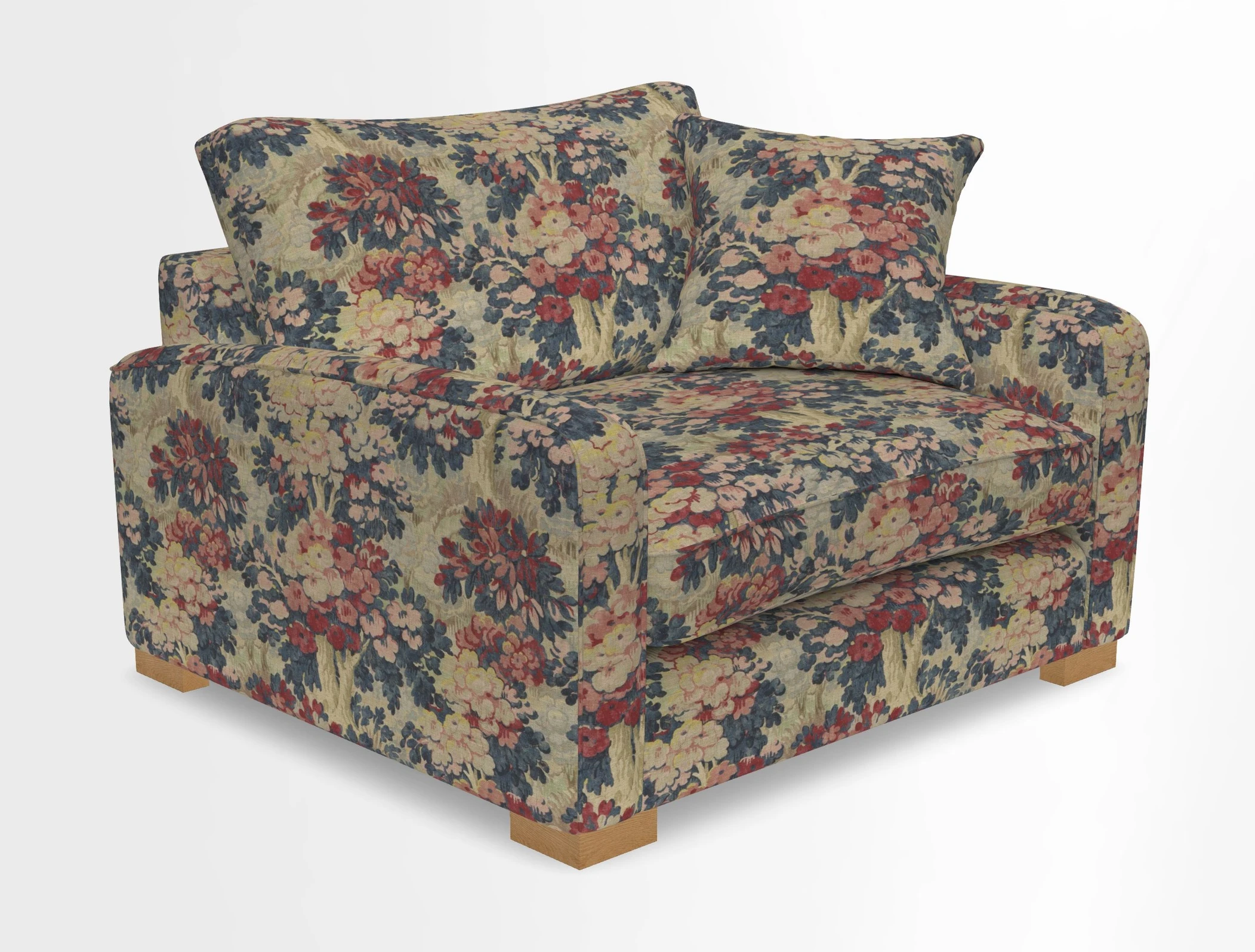 Brook Green snuggler in Two Tone Plain Biscuit