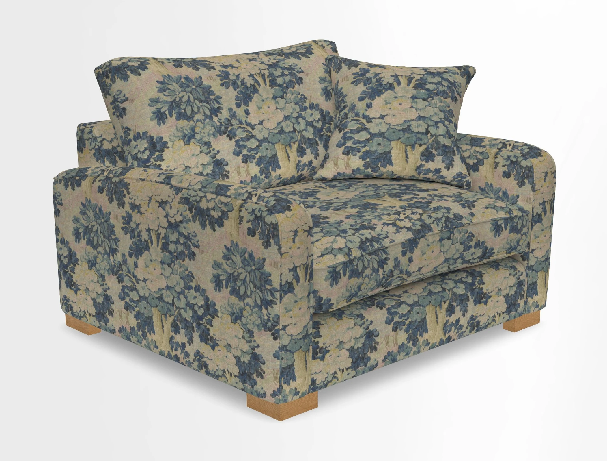 Brook Green snuggler in Two Tone Plain Biscuit