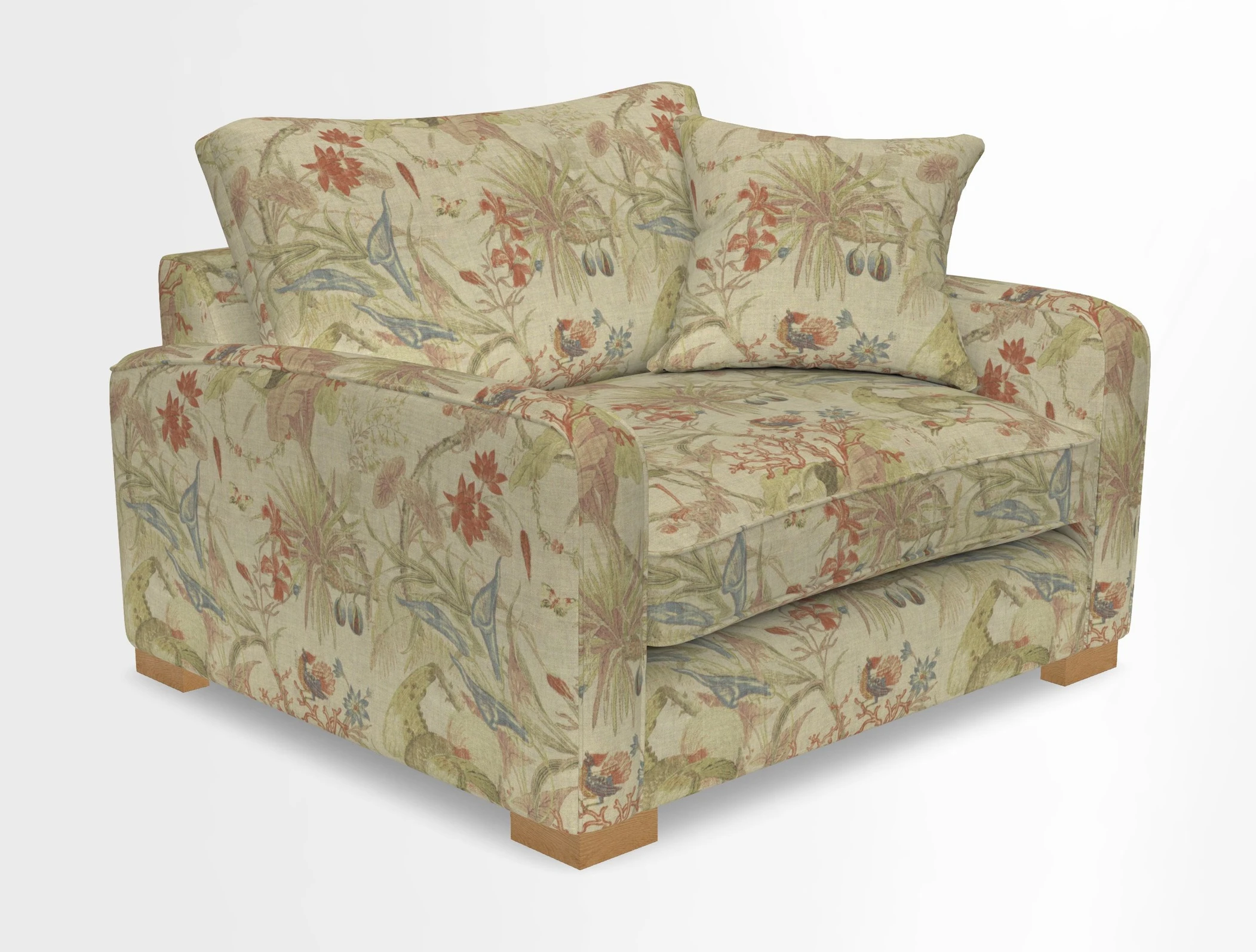 Brook Green snuggler in Two Tone Plain Biscuit