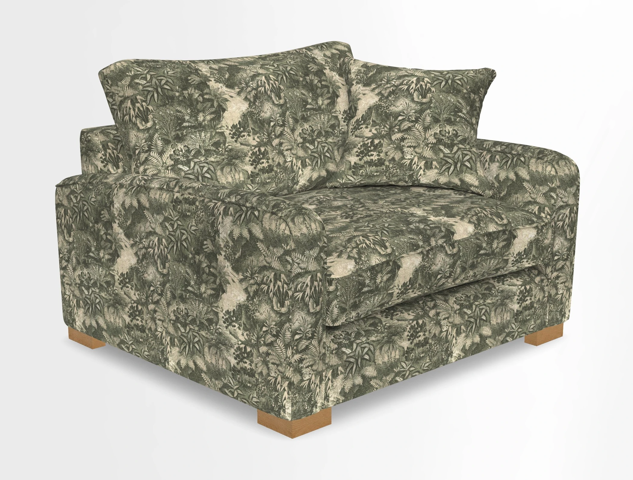 Brook Green snuggler in Two Tone Plain Biscuit