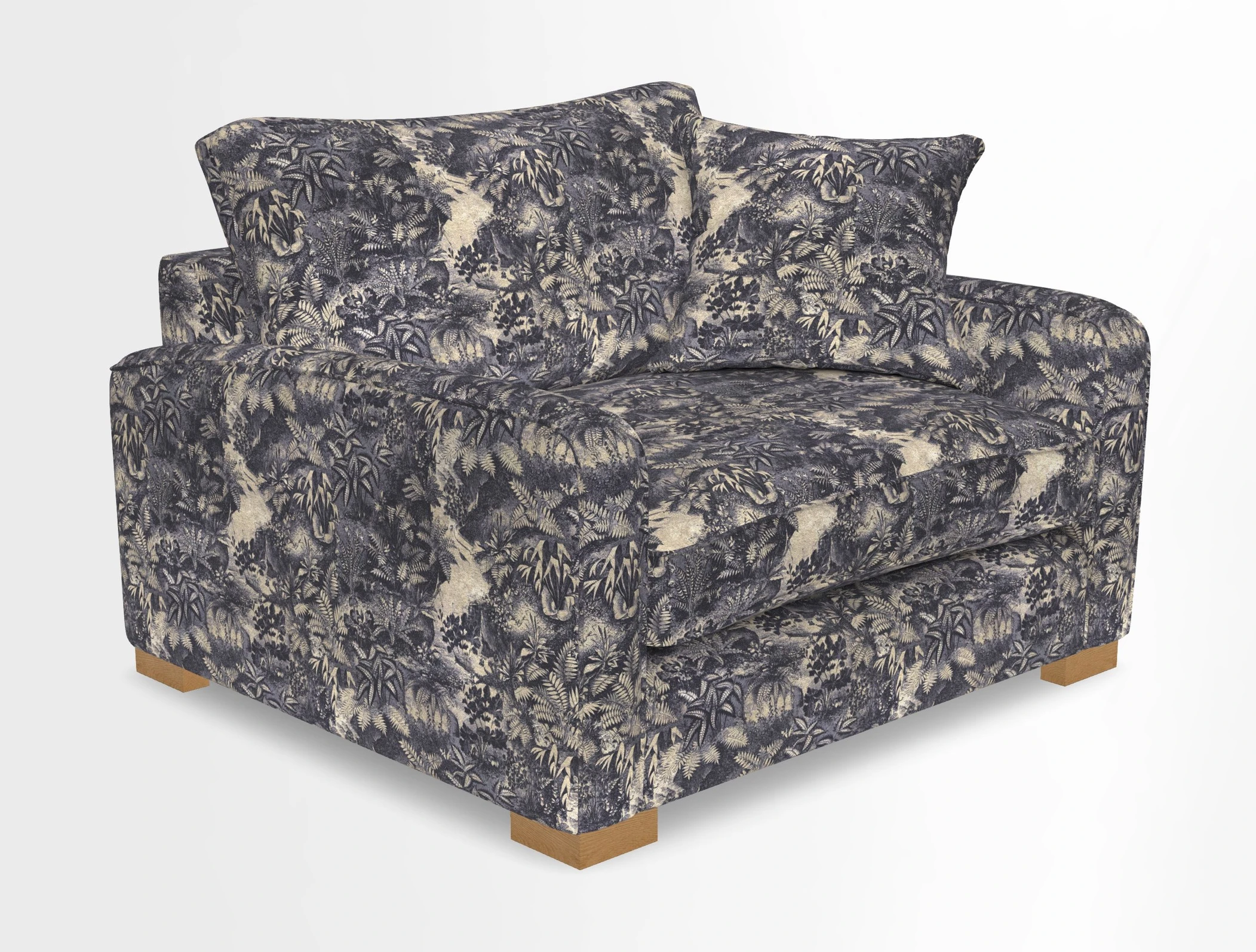 Brook Green snuggler in Two Tone Plain Biscuit