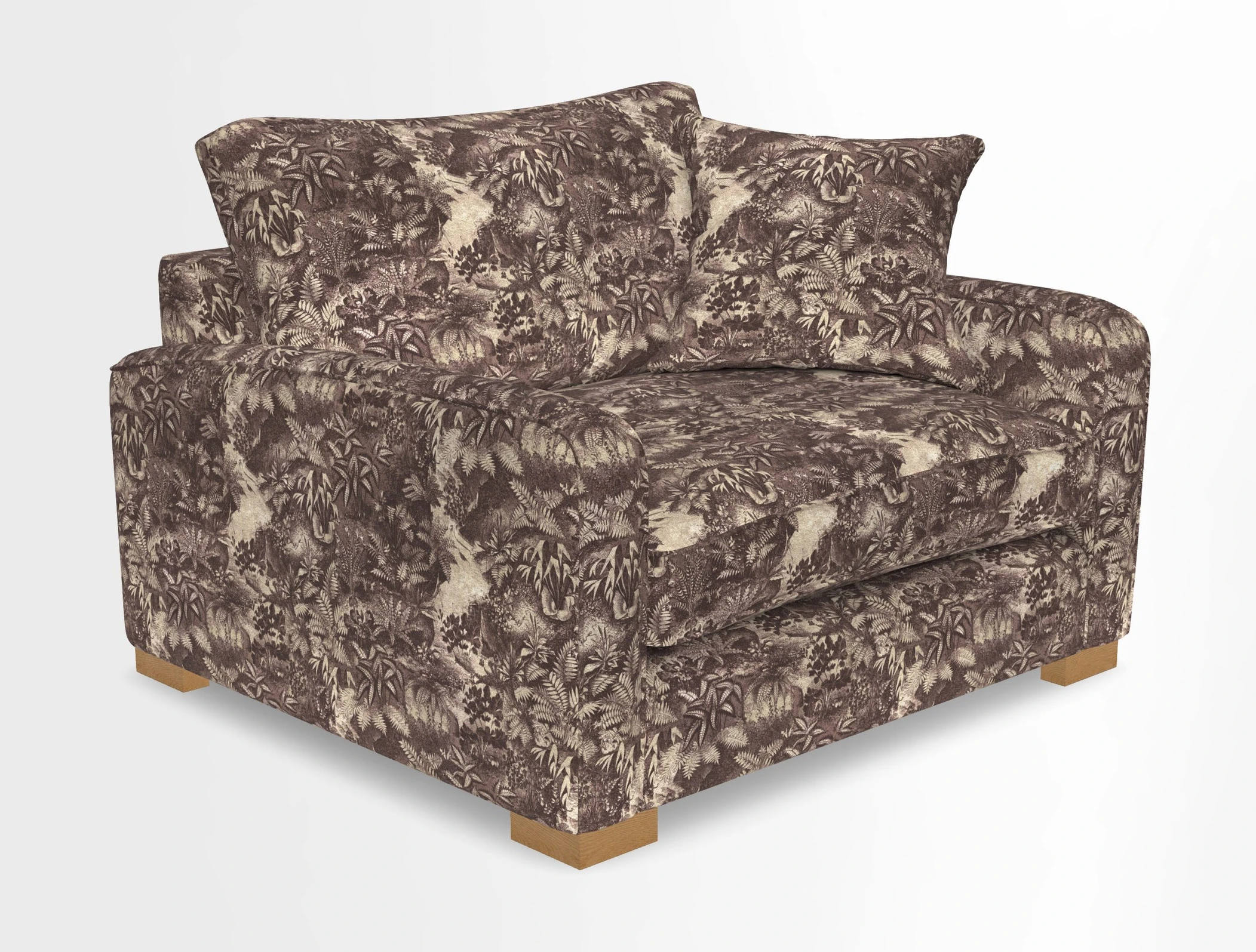 Brook Green snuggler in Two Tone Plain Biscuit