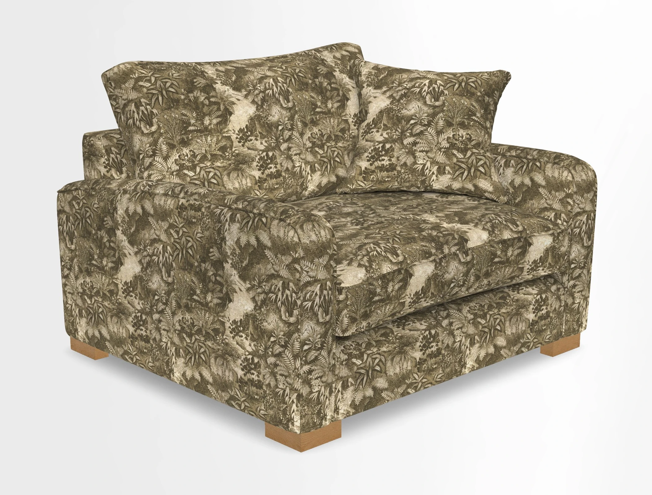 Brook Green snuggler in Two Tone Plain Biscuit