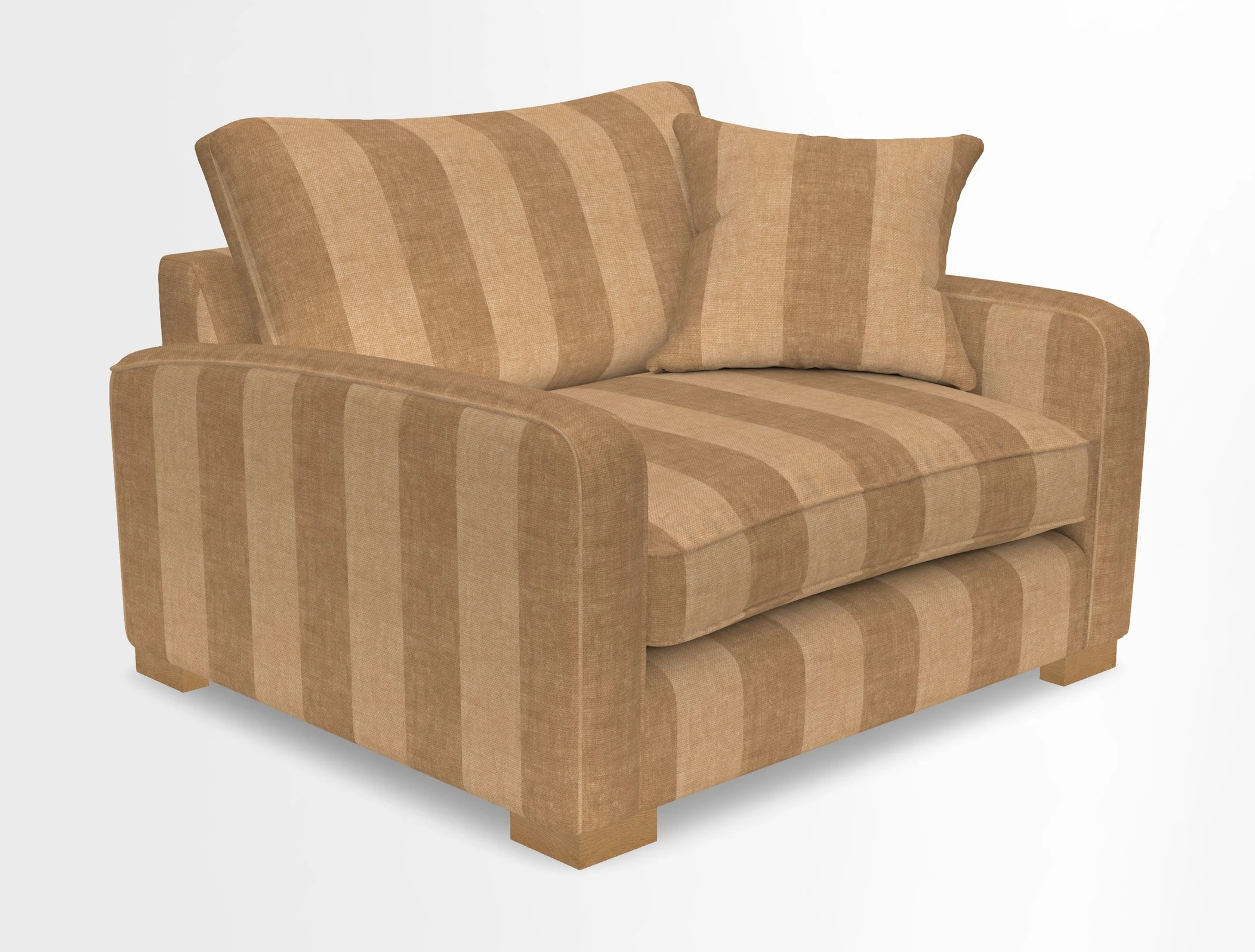 Brook Green snuggler in Two Tone Plain Biscuit