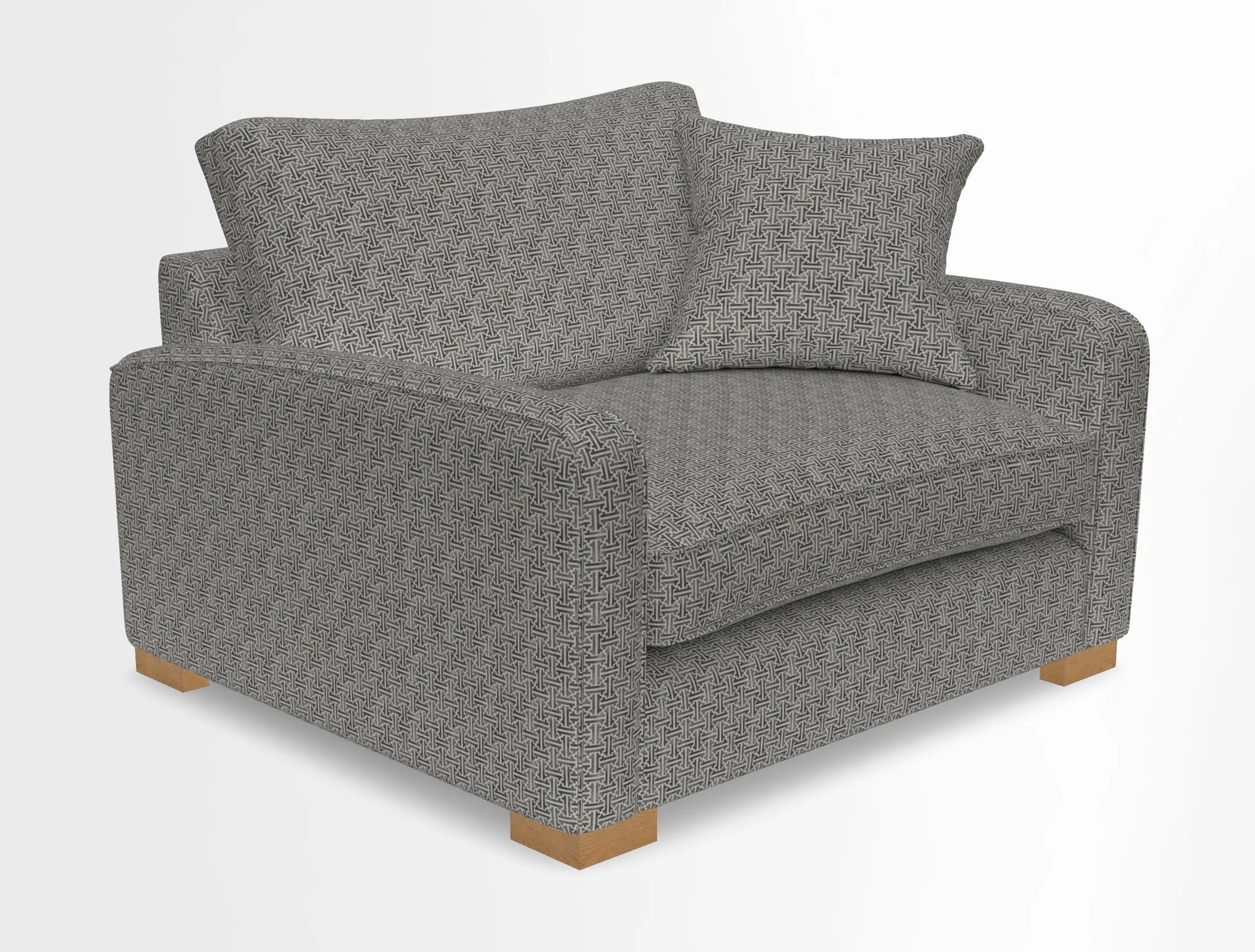 Brook Green snuggler in Two Tone Plain Biscuit