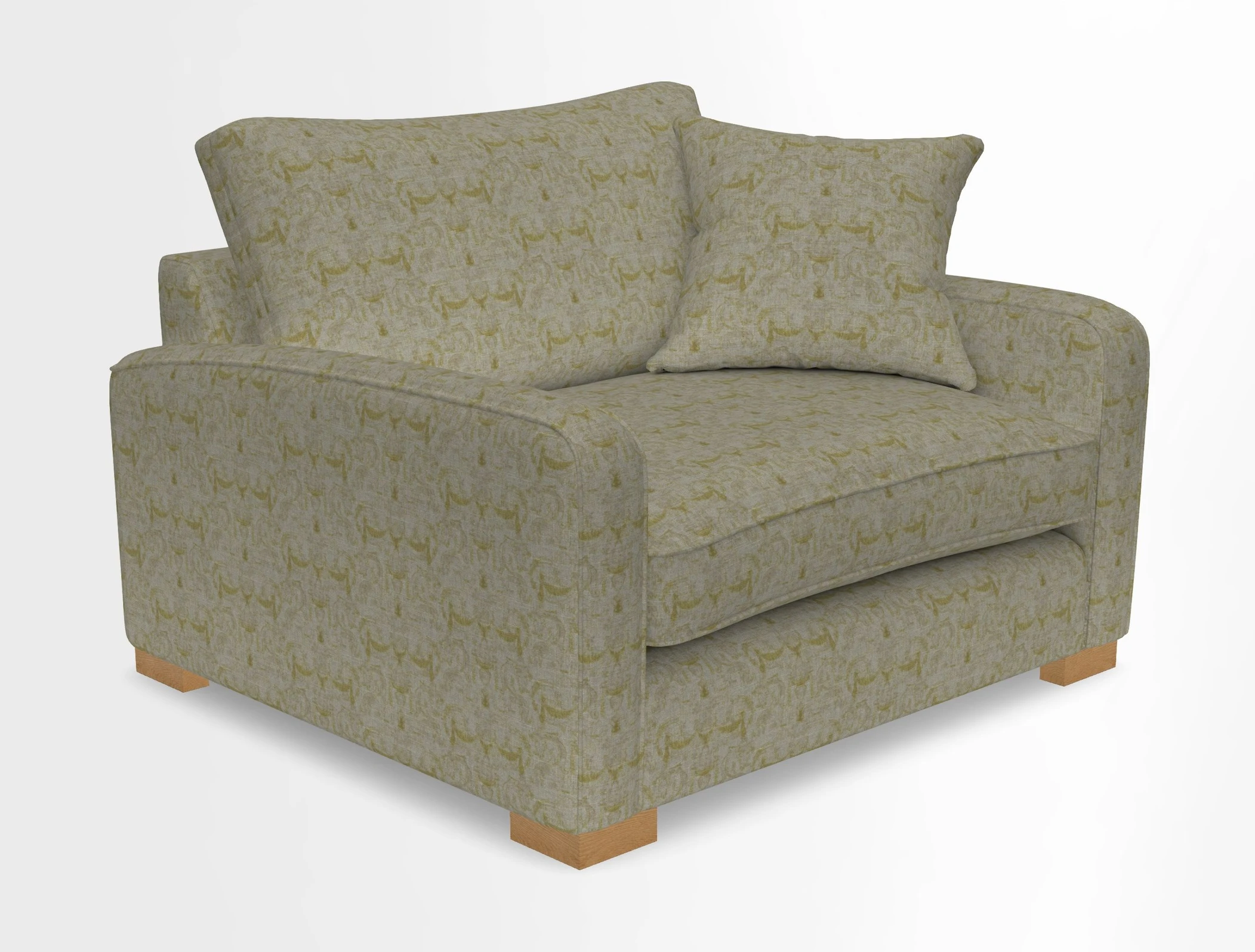 Brook Green snuggler in Two Tone Plain Biscuit