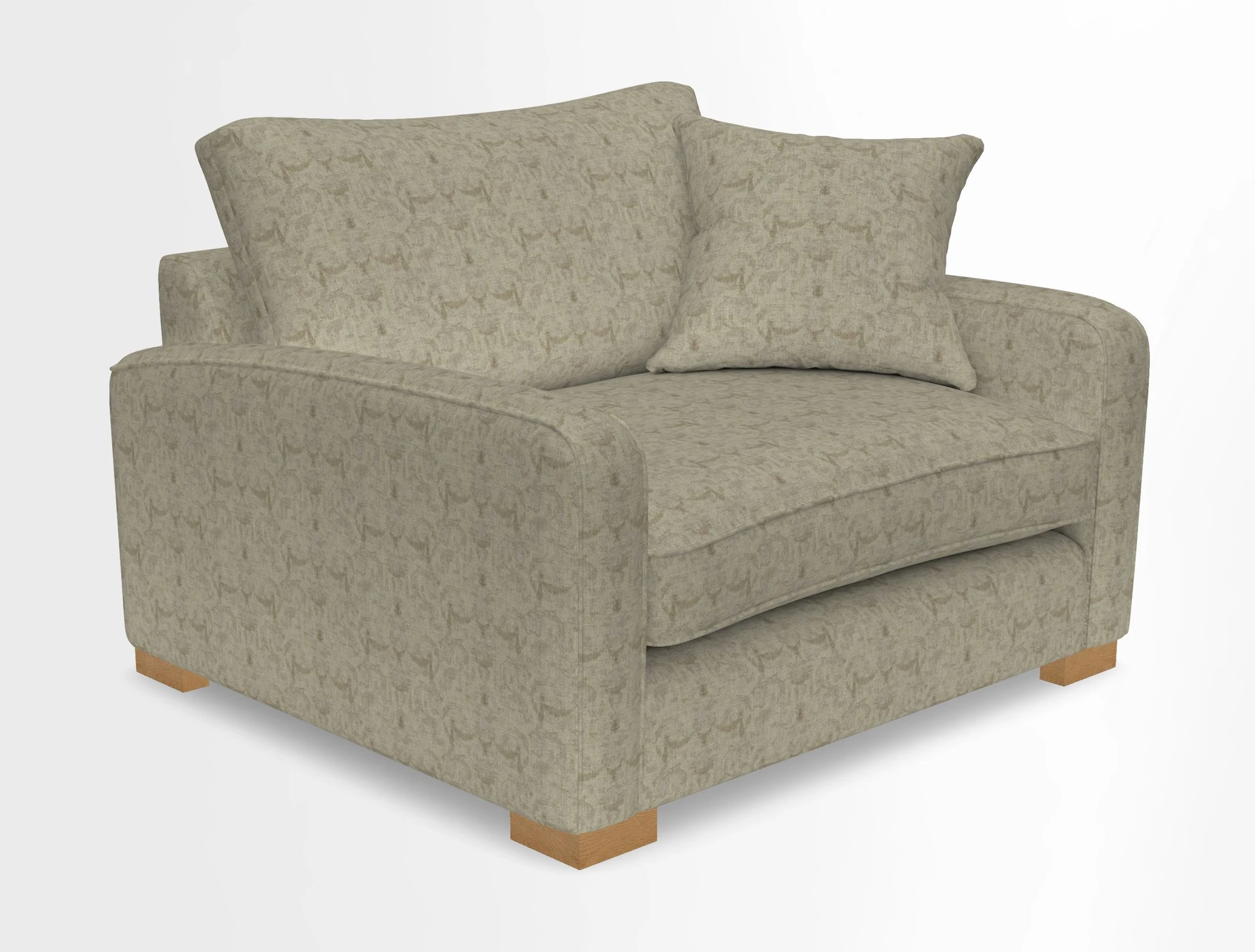 Brook Green snuggler in Two Tone Plain Biscuit