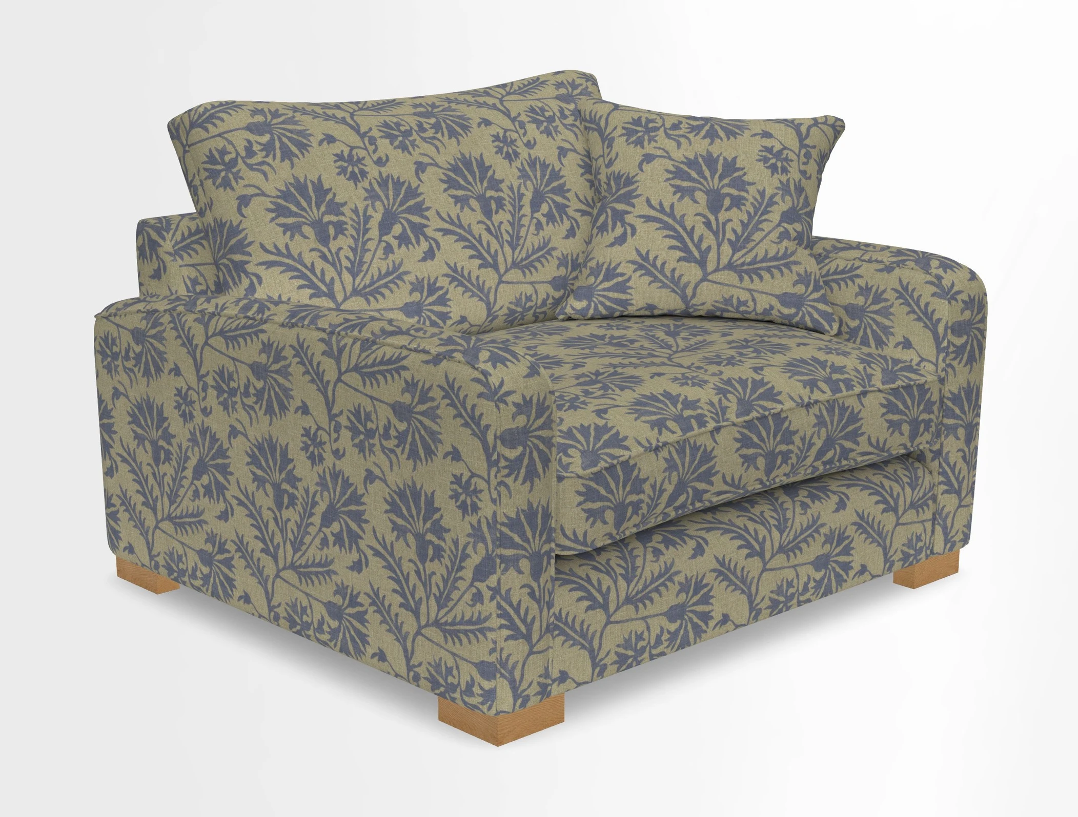 Brook Green snuggler in Two Tone Plain Biscuit