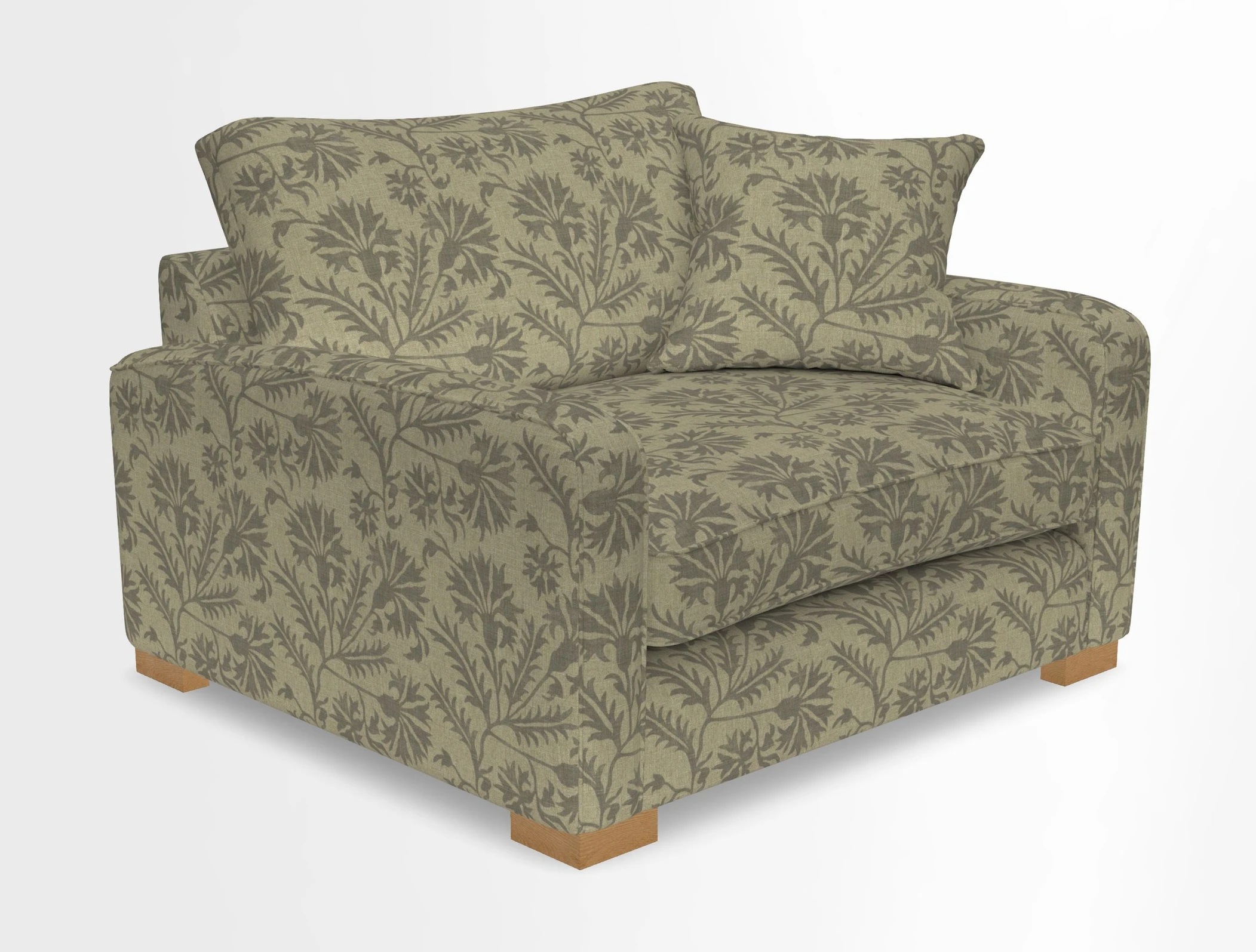 Brook Green snuggler in Two Tone Plain Biscuit