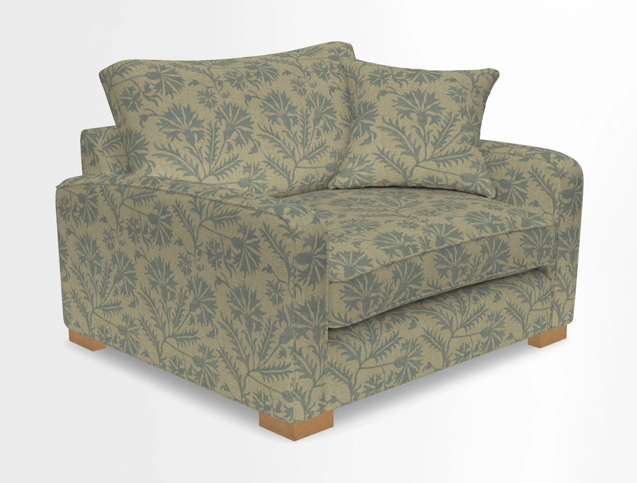 Brook Green snuggler in Two Tone Plain Biscuit