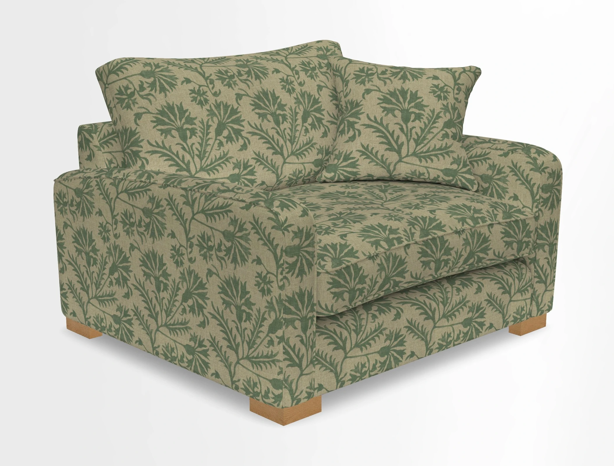 Brook Green snuggler in Two Tone Plain Biscuit
